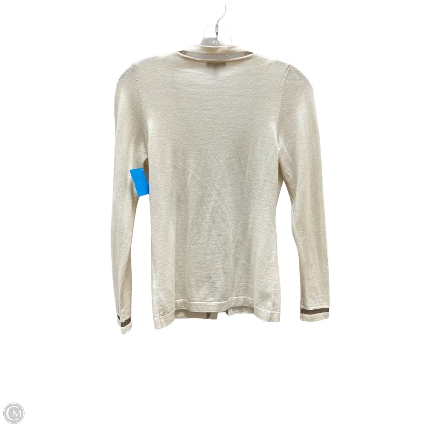 Sweater Designer By Escada In Cream, Size: Xs