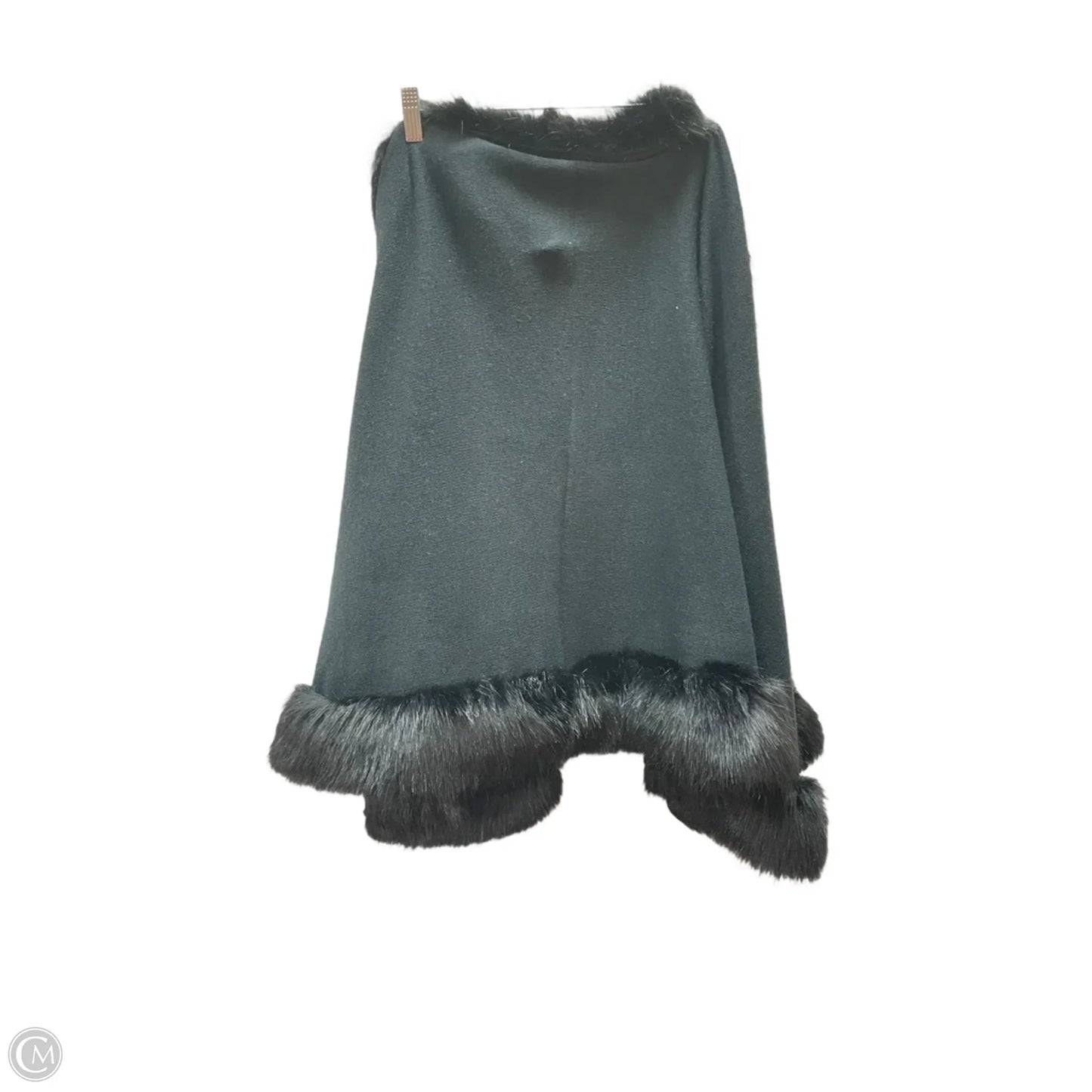 Poncho By JUST JAMIE In Black, Size: Osfm