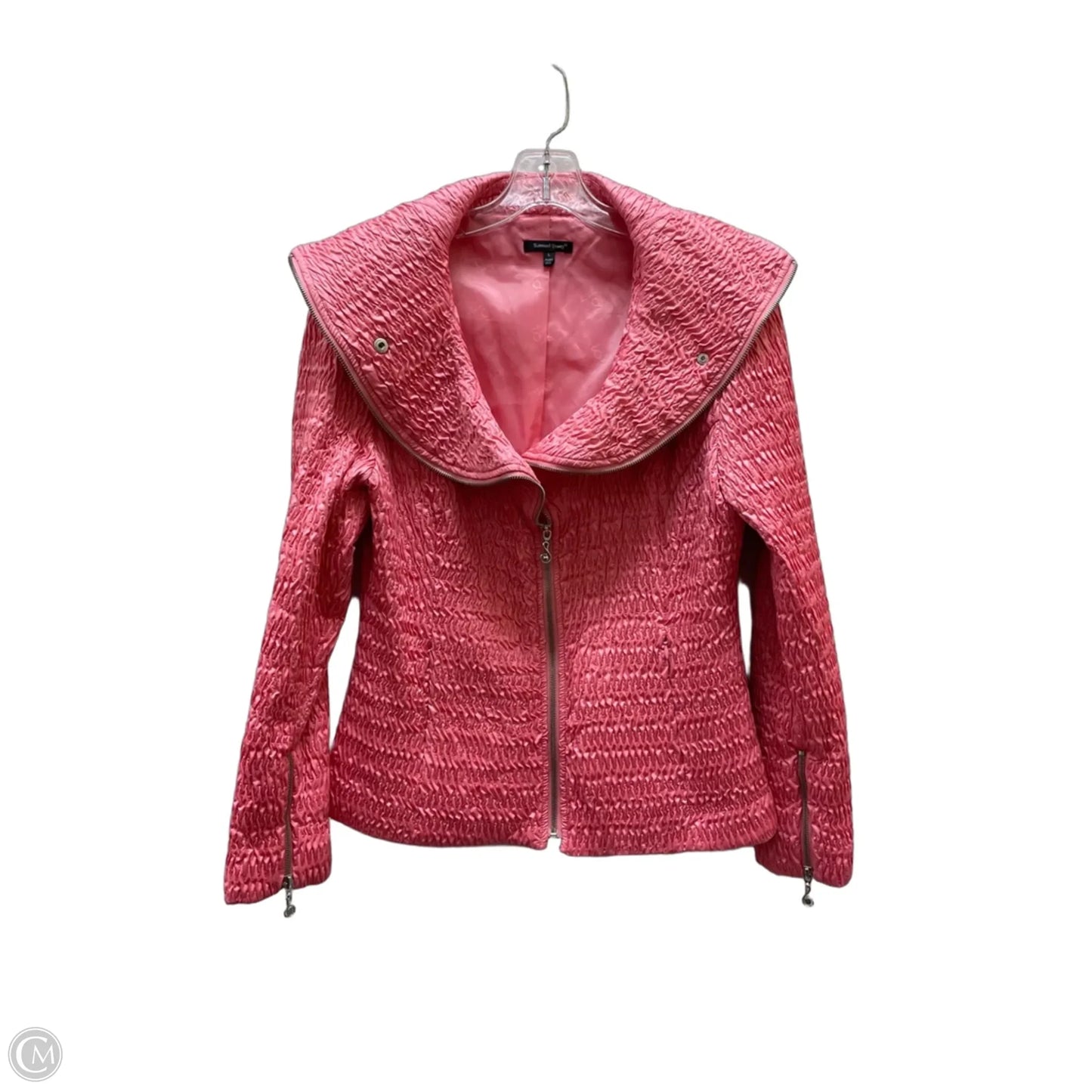 Jacket Other By Samuel Dong In Pink, Size: L