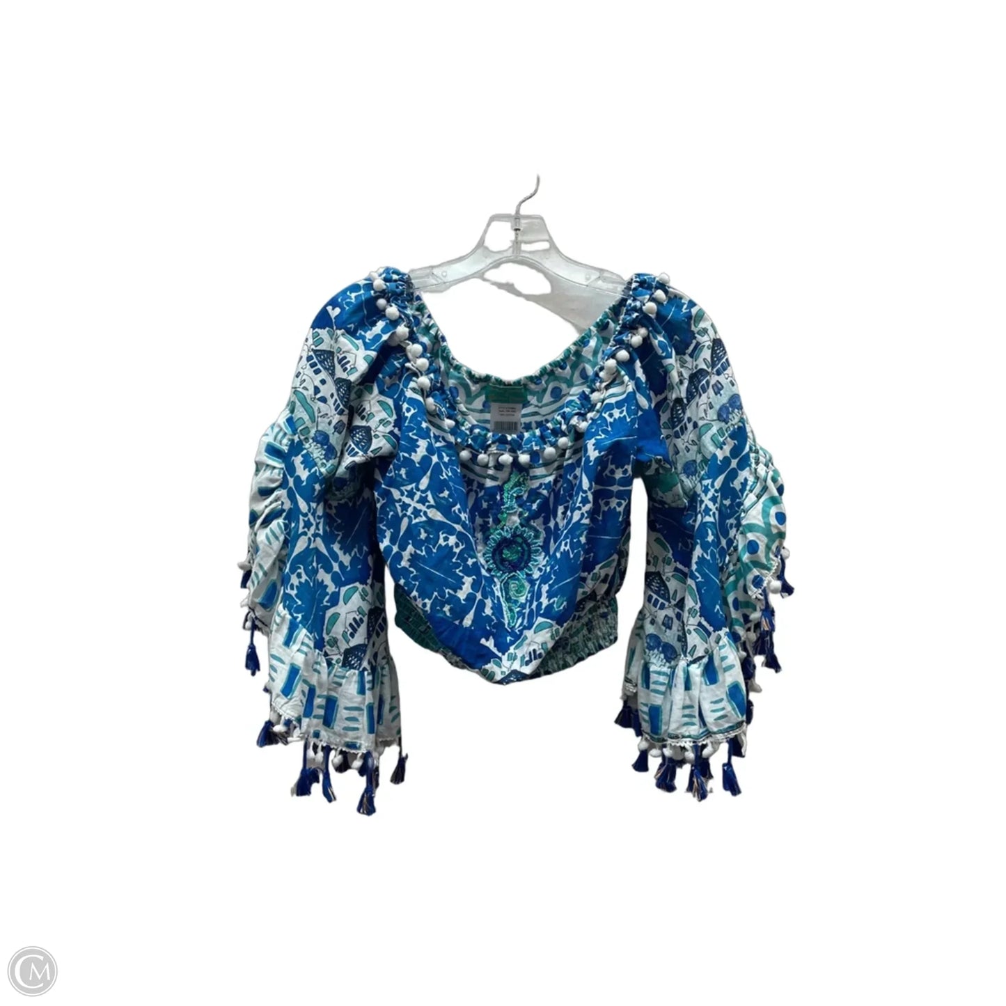Top Long Sleeve Basic By Giacomo In Blue, Size: 0