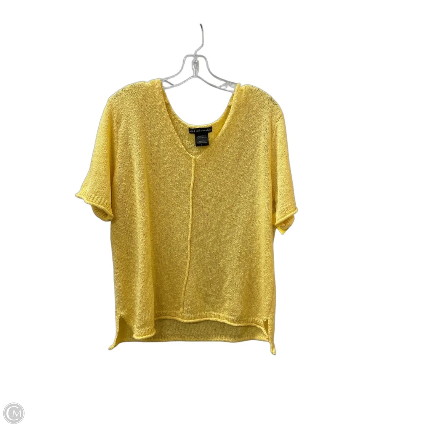 Sweater By United States Sweaters In Yellow, Size: L