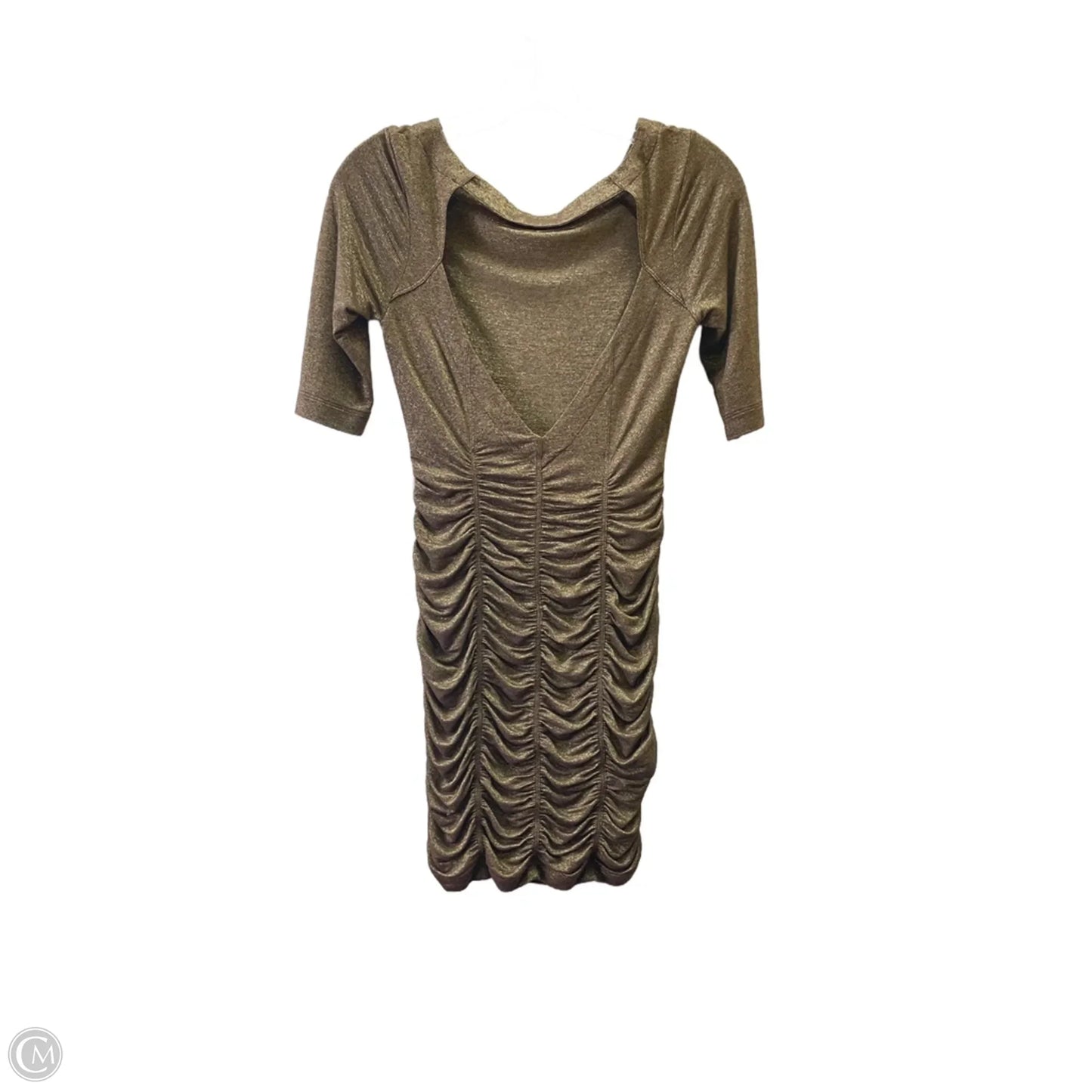 Dress Party Short By Bcbgeneration In Gold, Size: Xs