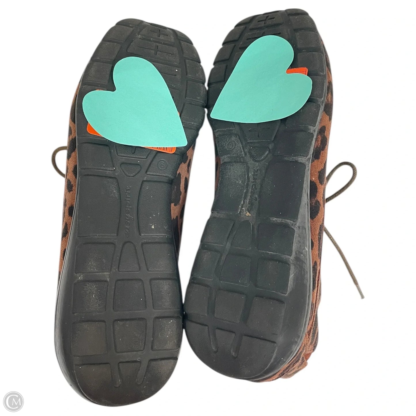 Boots Ankle Flats By Easy Spirit In Animal Print, Size: 8.5