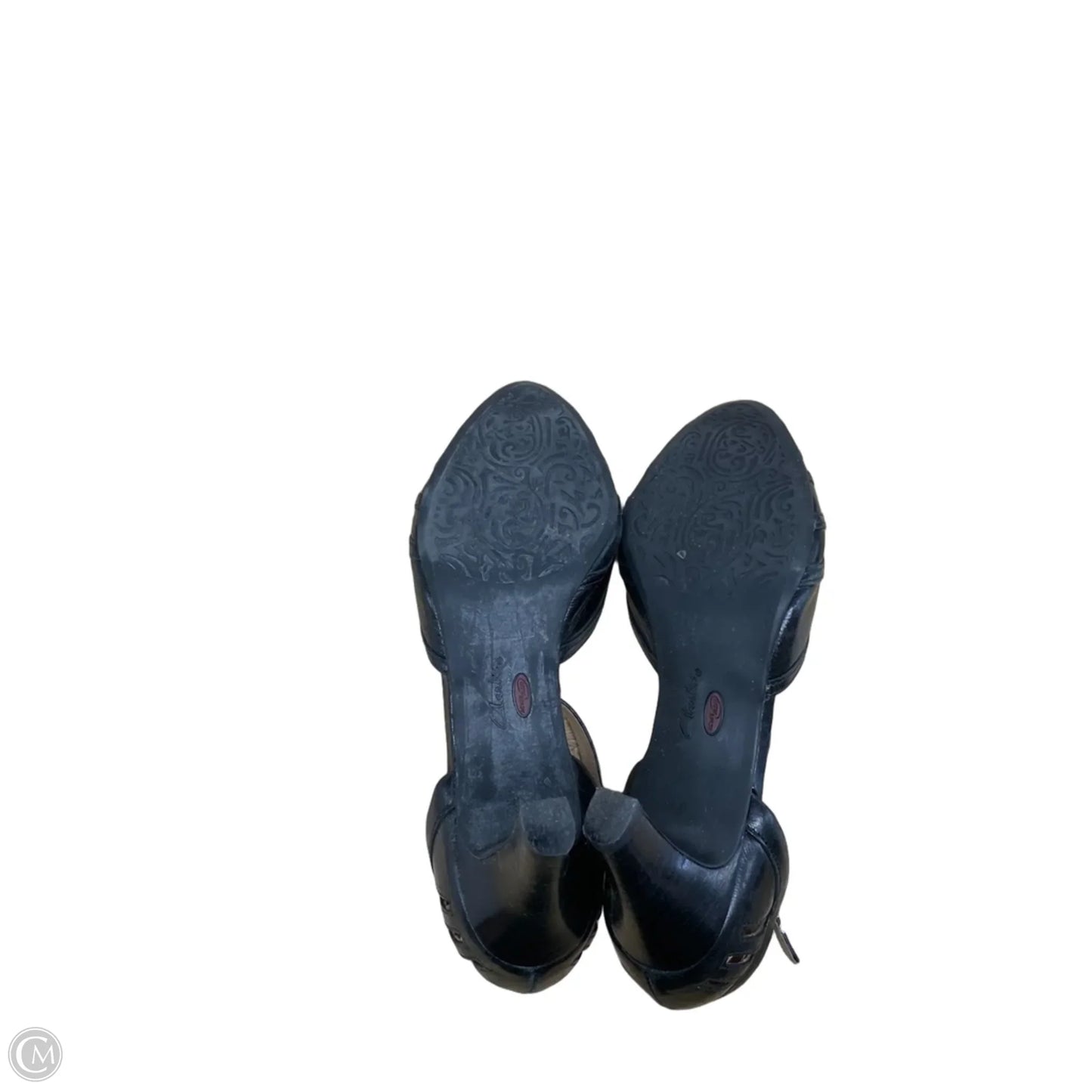 Shoes Heels Kitten By Clarks In Black, Size: 8