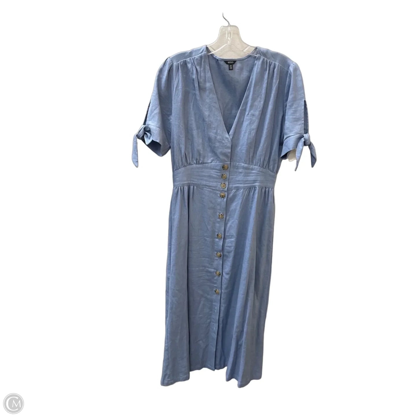 Dress Casual Maxi By Buffalo David Bitton In Blue Denim, Size: Sp
