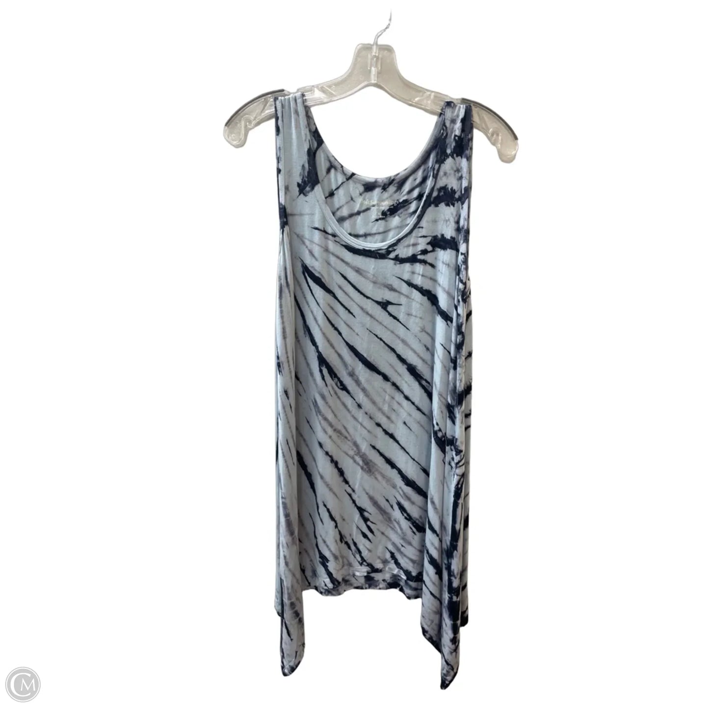 Top Sleeveless Basic By Soft Surroundings In Blue, Size: M