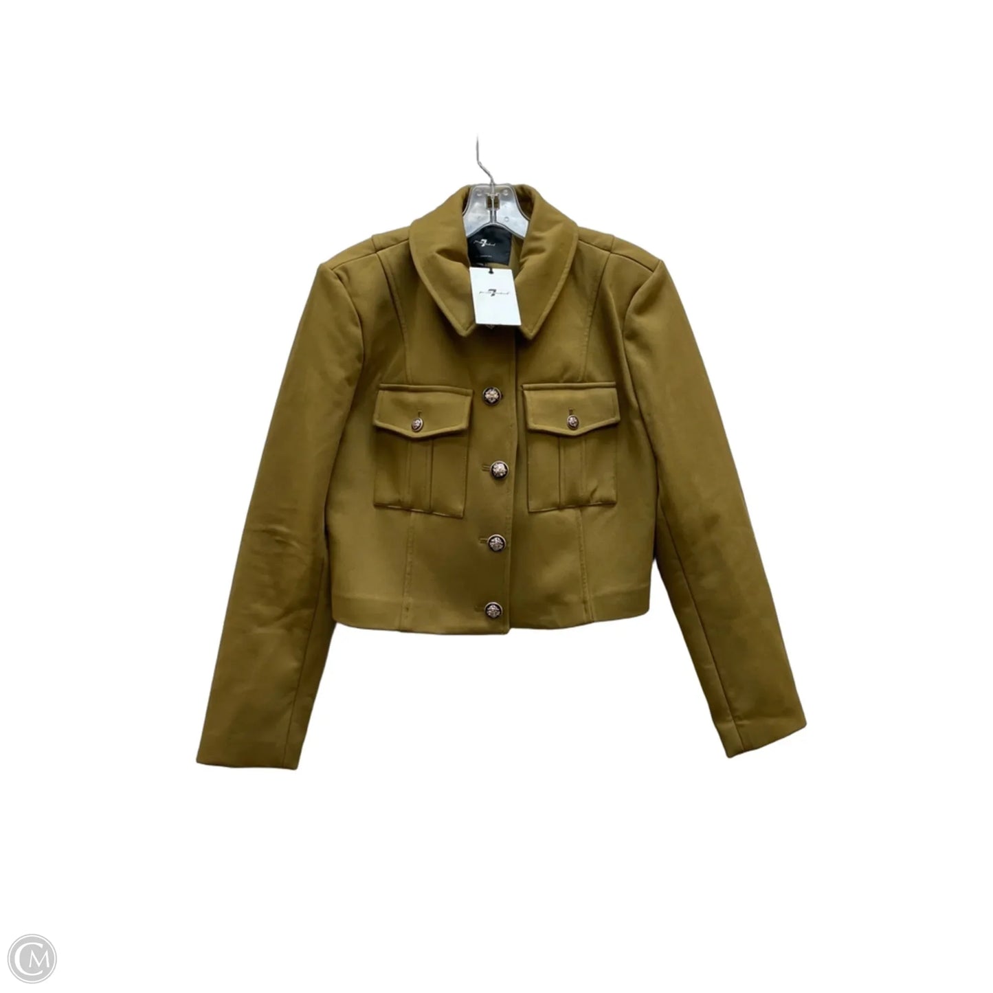 Jacket Other By 7 For All Mankind In Green, Size: M