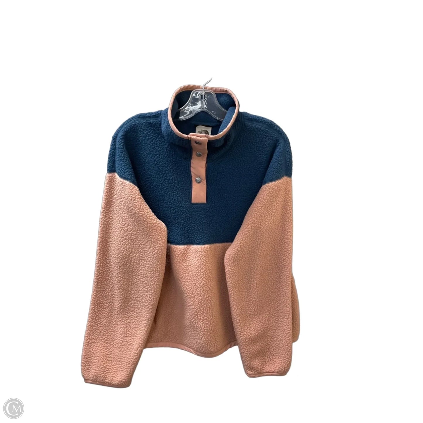 Athletic Fleece By The North Face In Blue & Pink, Size: M
