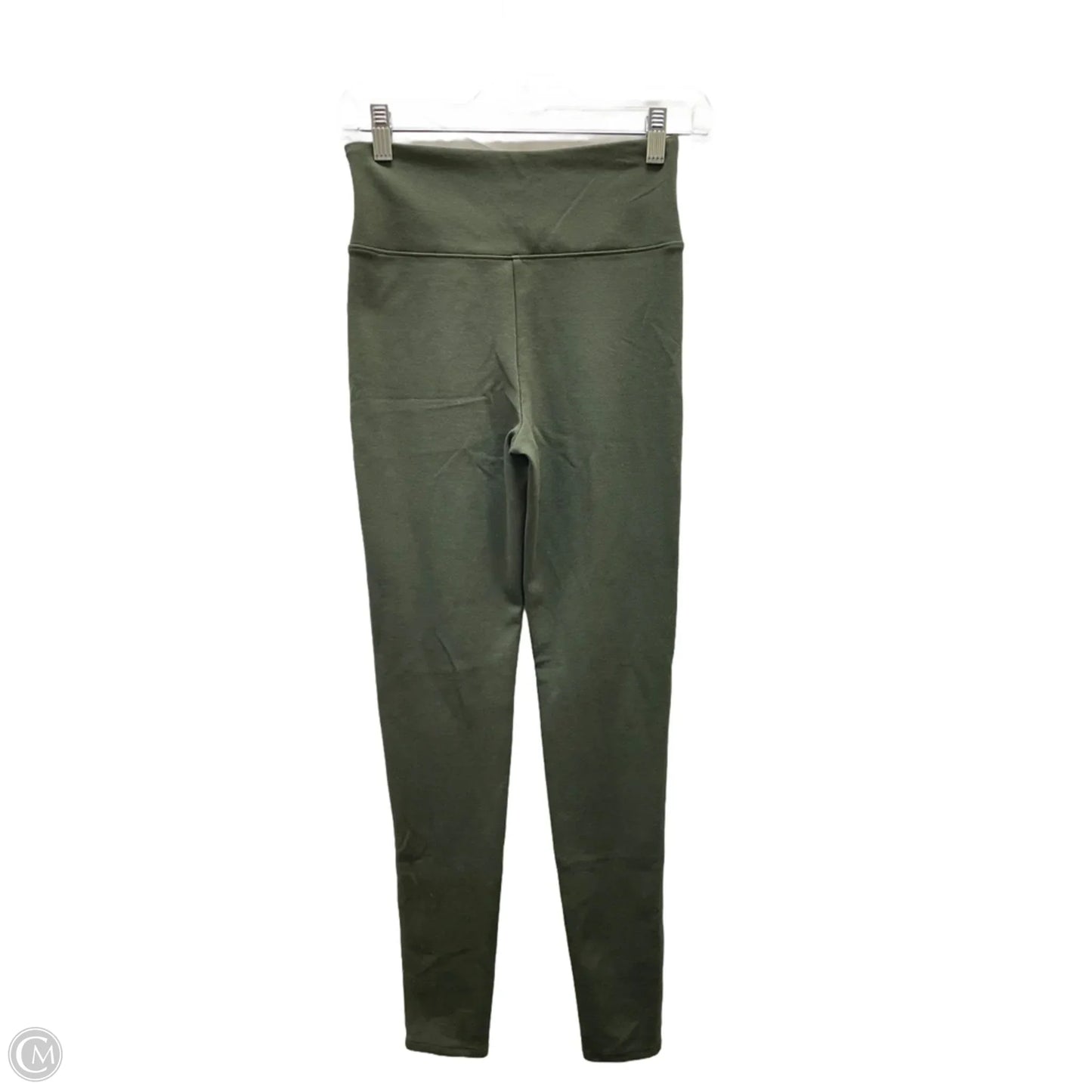 Athletic Leggings By Assets By Spanx In Green, Size: S