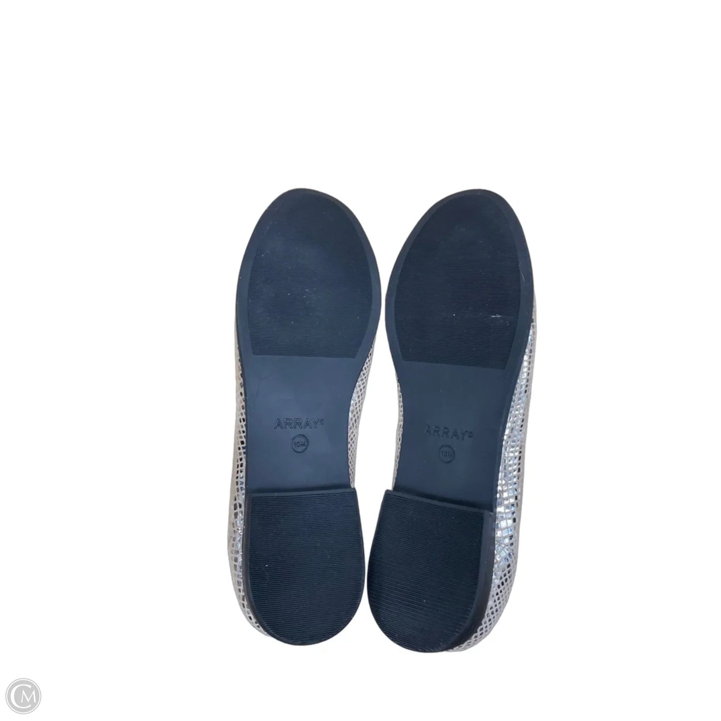 Shoes Flats By Array In Gold Size: 10