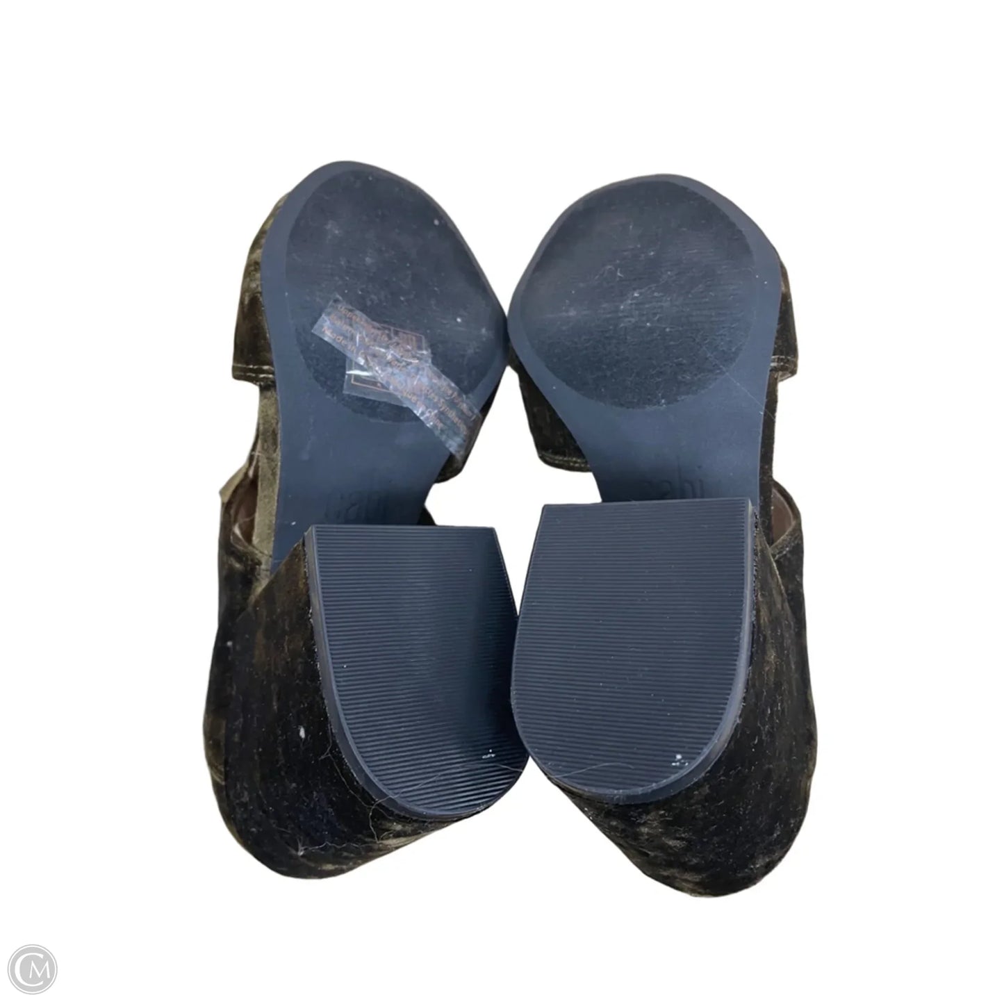 Sandals Heels Block By Cabi In Green, Size: 6