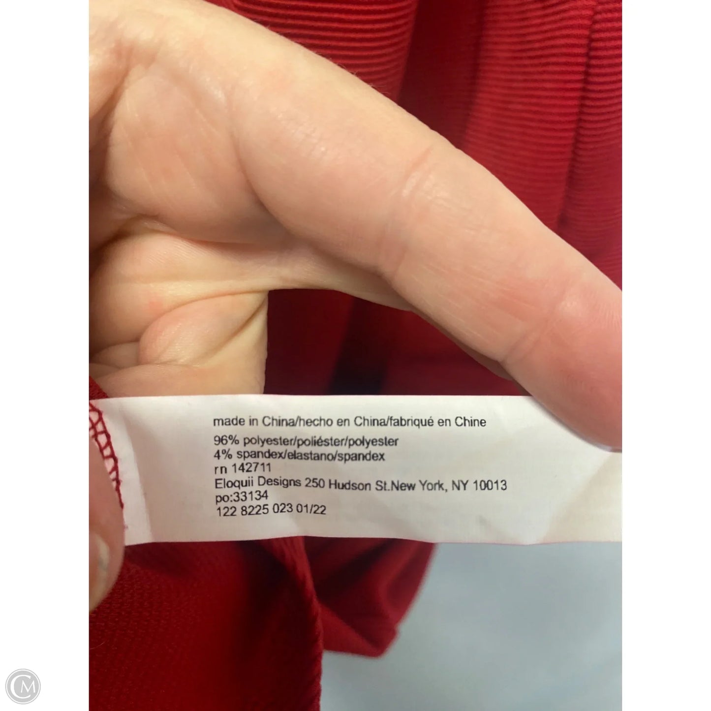 Dress Casual Maxi By Eloquii In Red, Size: L