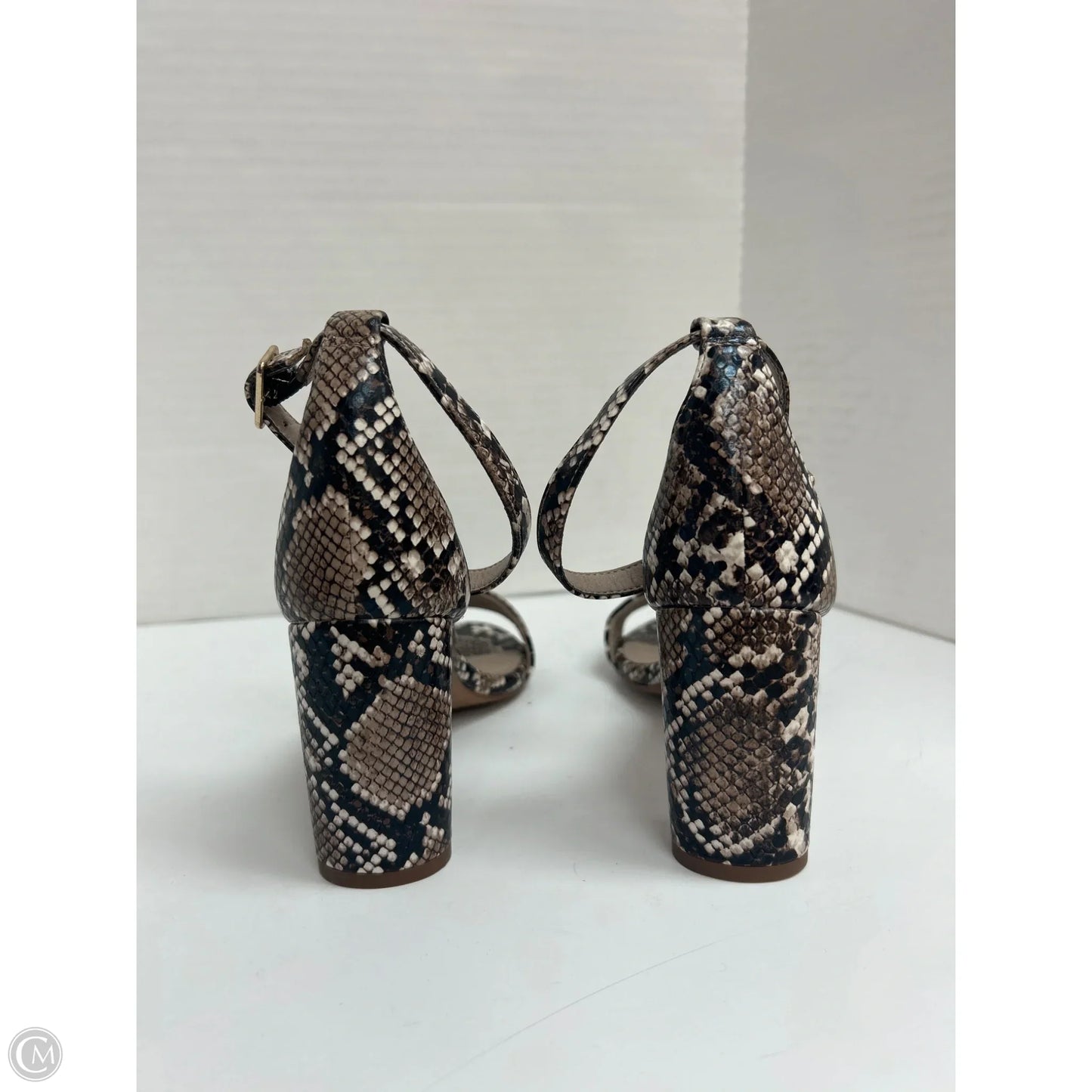 Shoes Heels Block By H&m In Animal Print, Size: 5.5