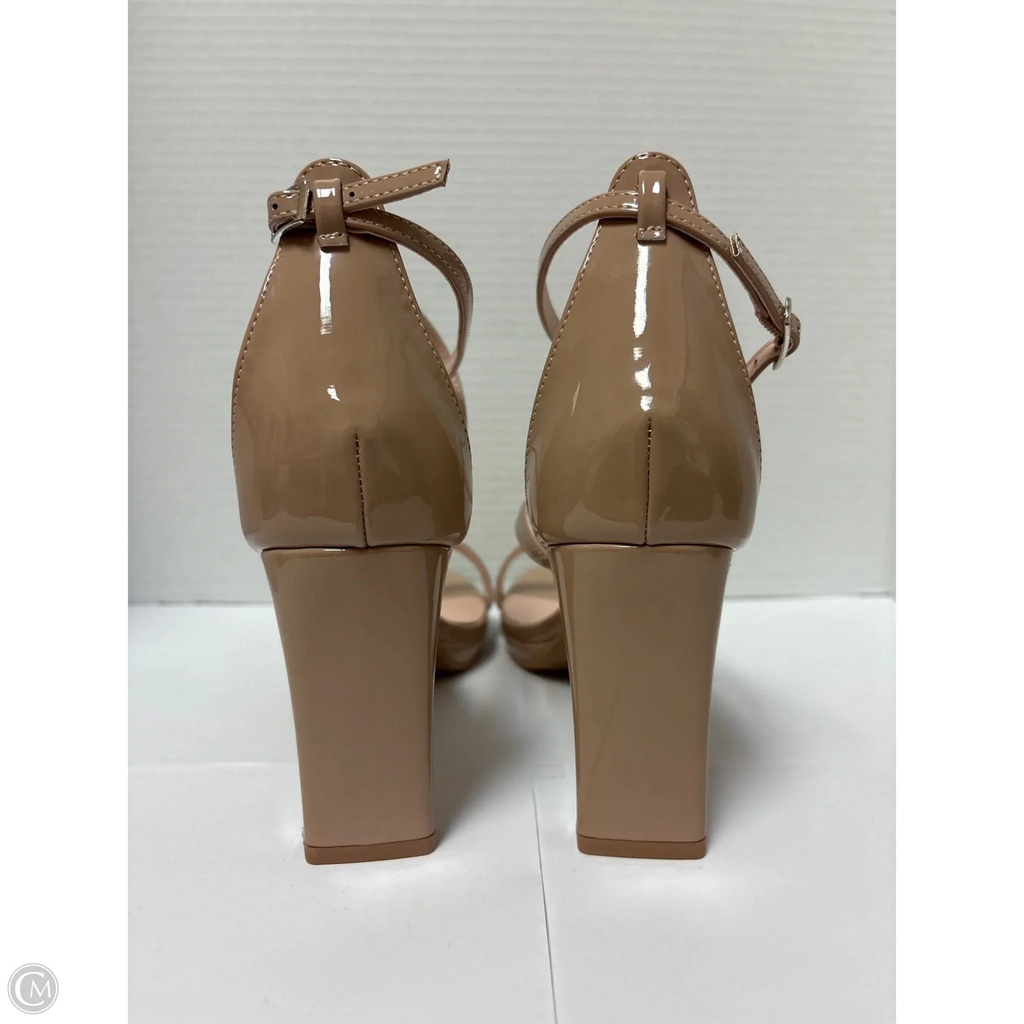 Shoes Heels Block By Chinese Laundry In Tan, Size: 9.5
