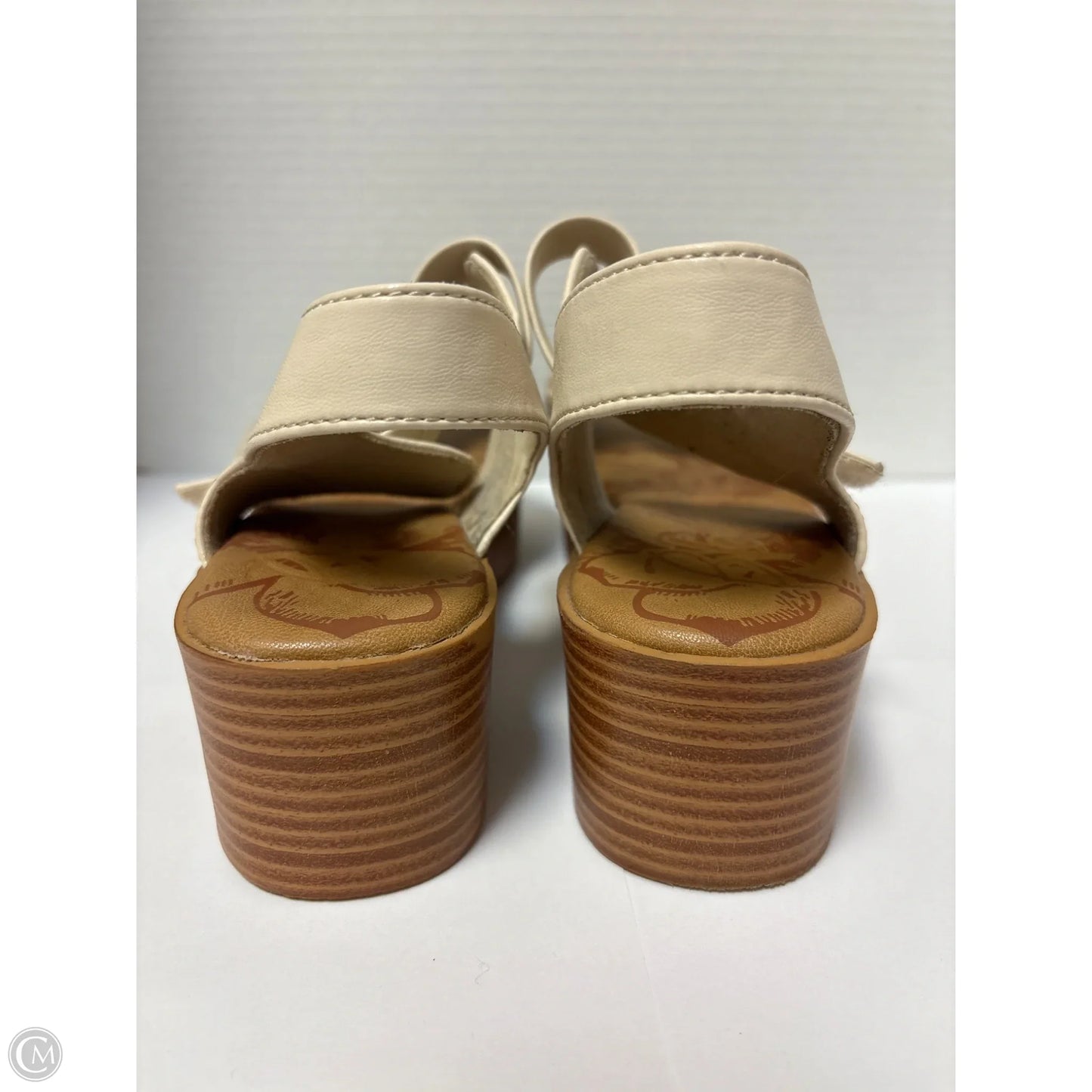 Sandals Heels Block By Blowfish In Tan, Size: 8.5