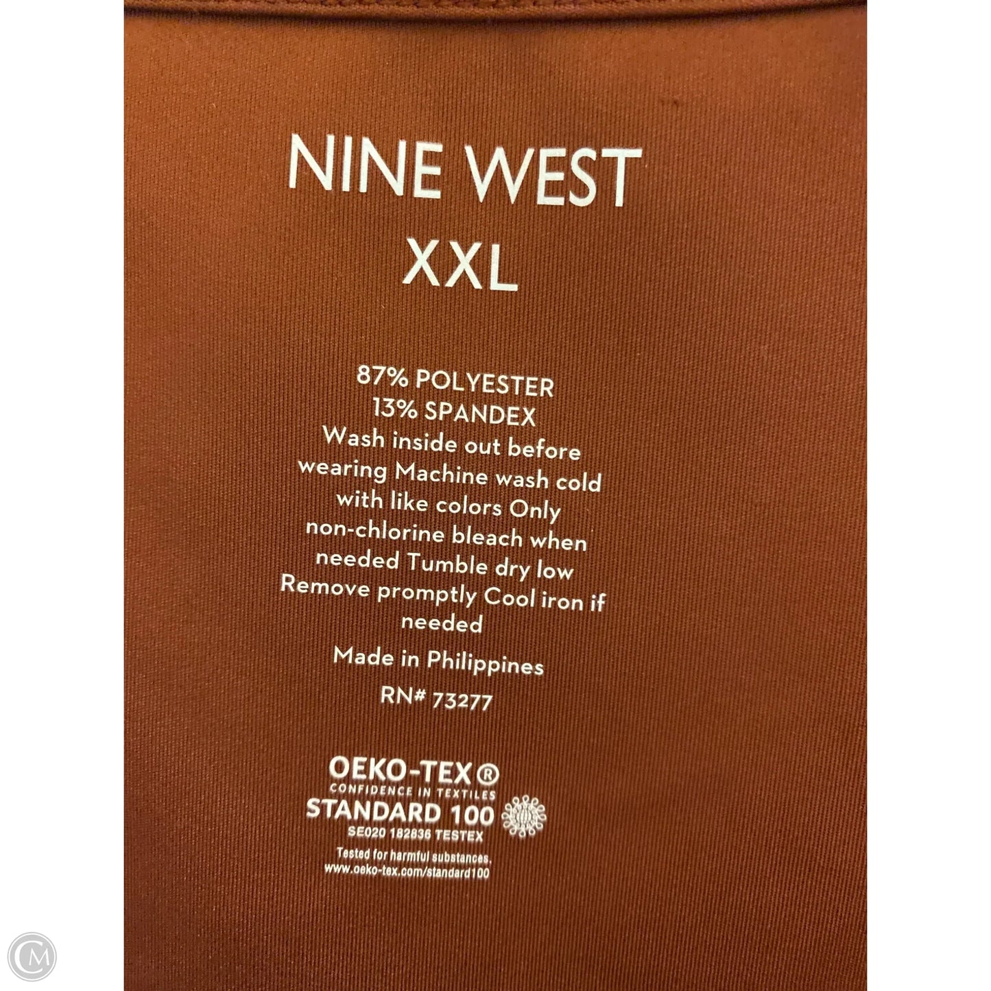 Bodysuit By Nine West In Brown, Size: Xxl