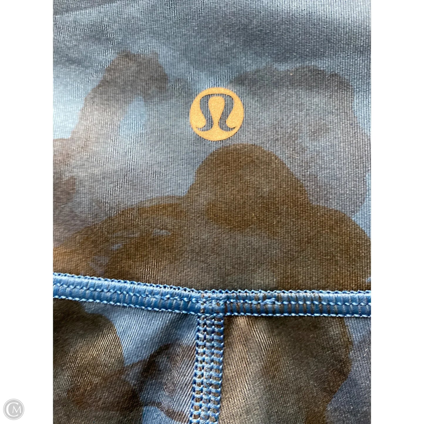 Athletic Capris By Lululemon In Blue, Size: 8