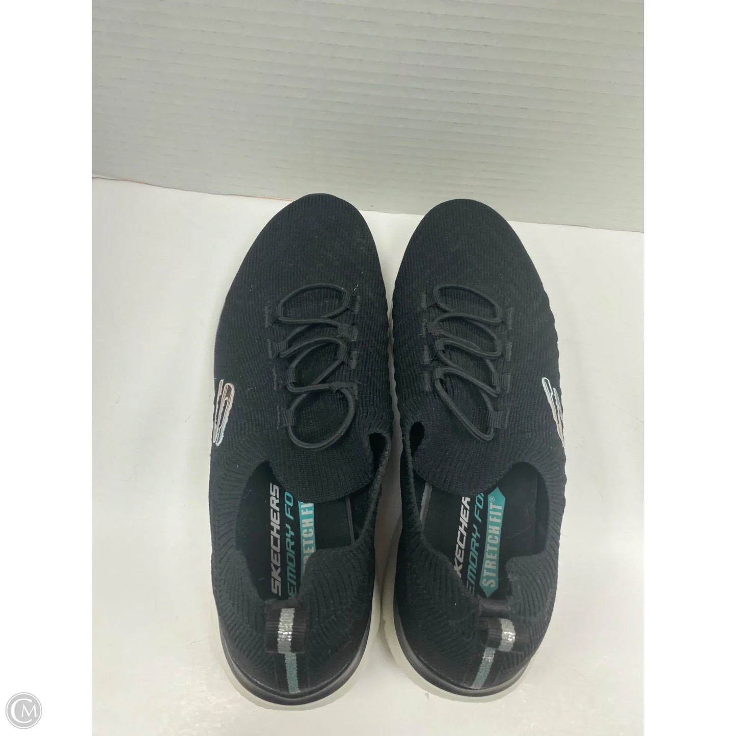 Shoes Athletic By Skechers In Black, Size: 7