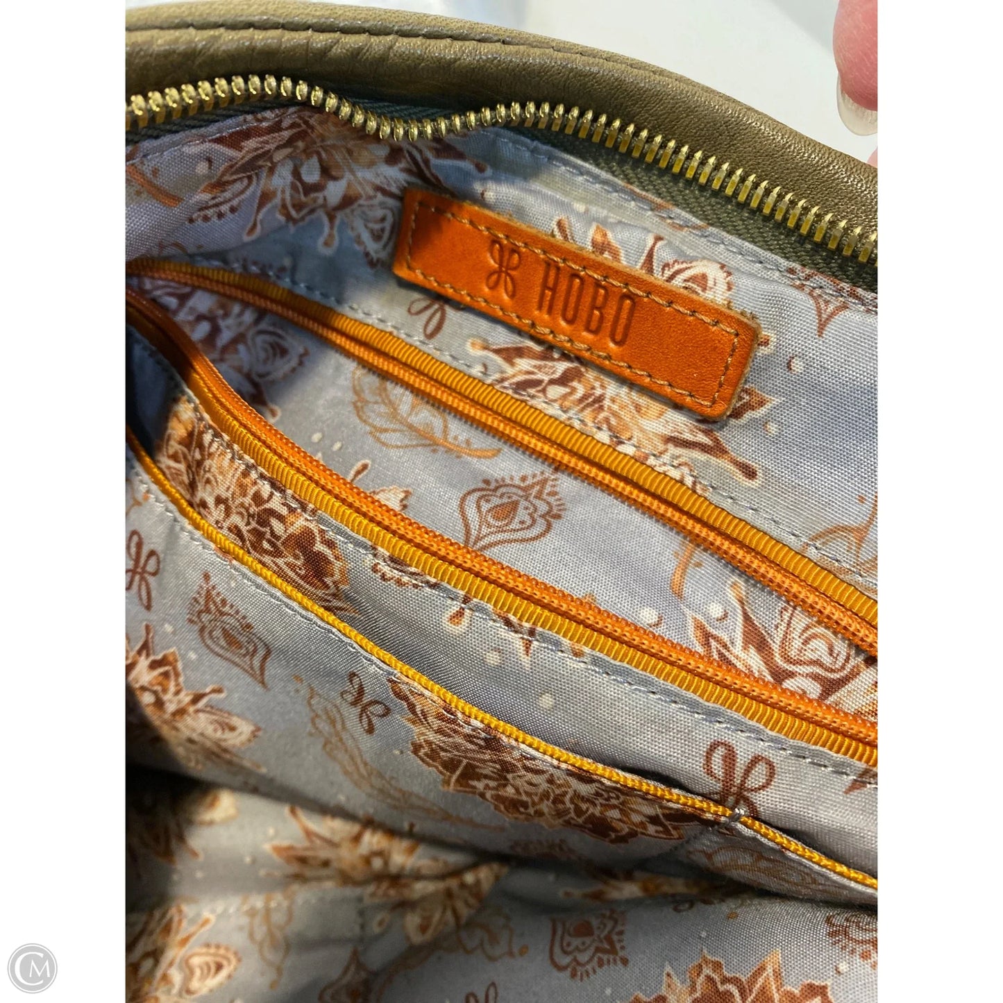 Crossbody Leather By Hobo Intl, Size: Medium