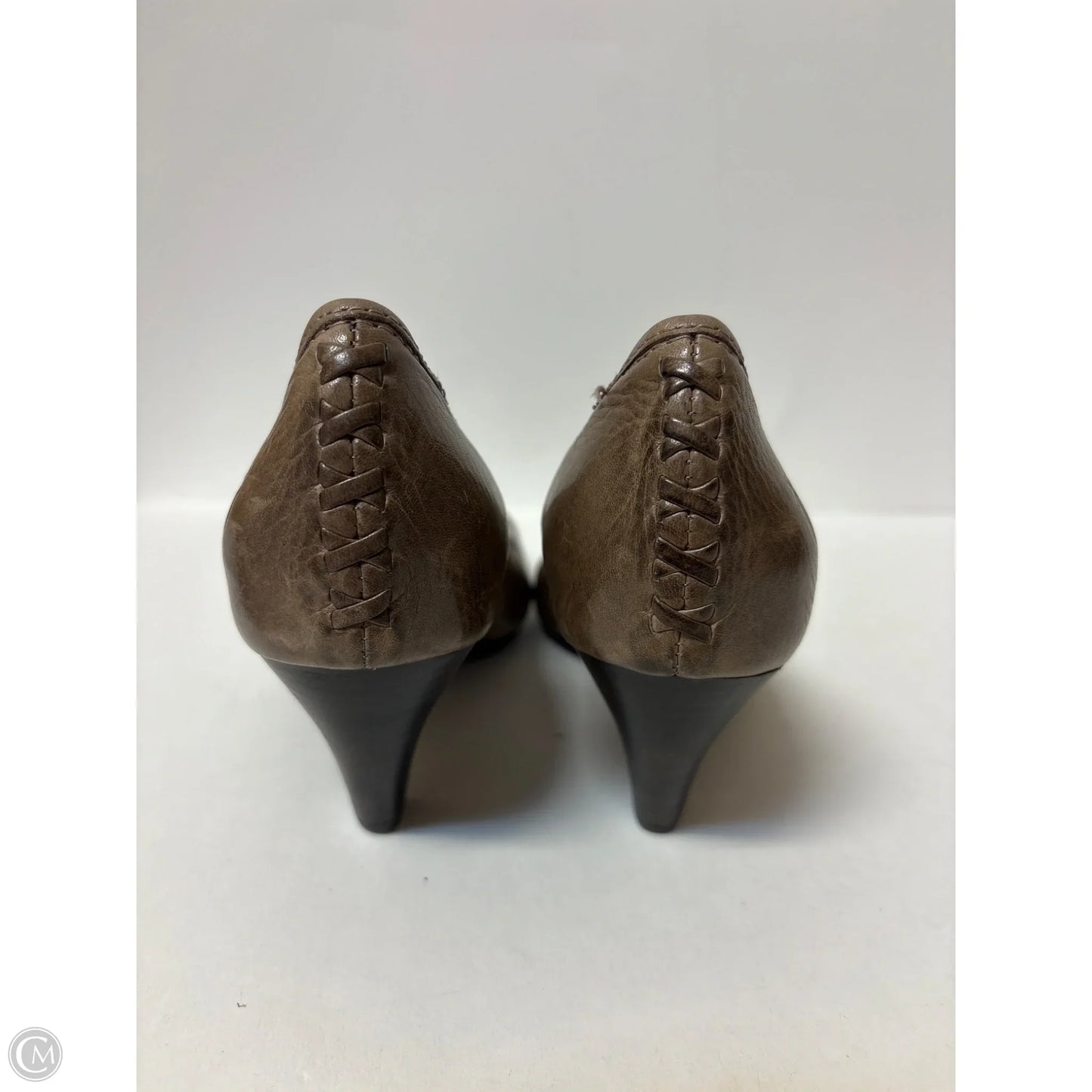 Shoes Designer By Frye In Taupe, Size: 8.5
