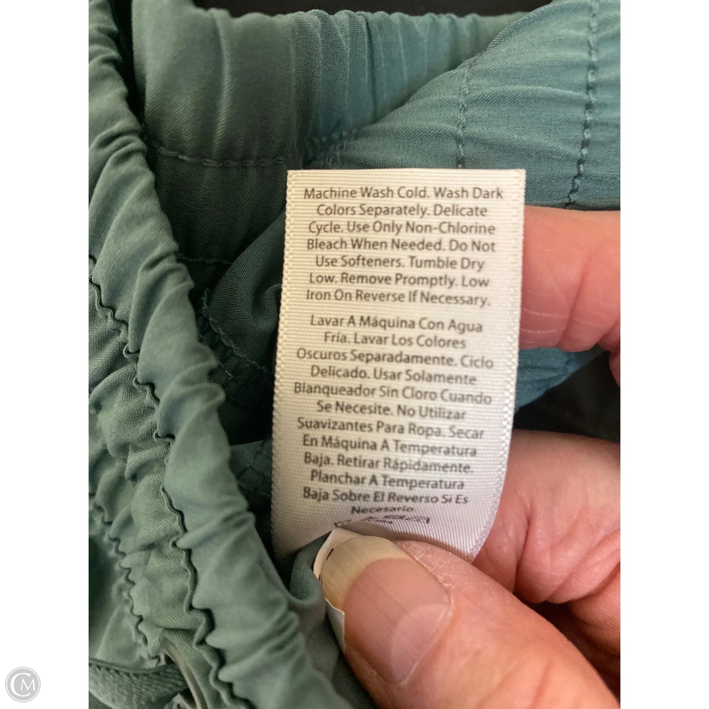 Athletic Pants By Avia In Green, Size: S