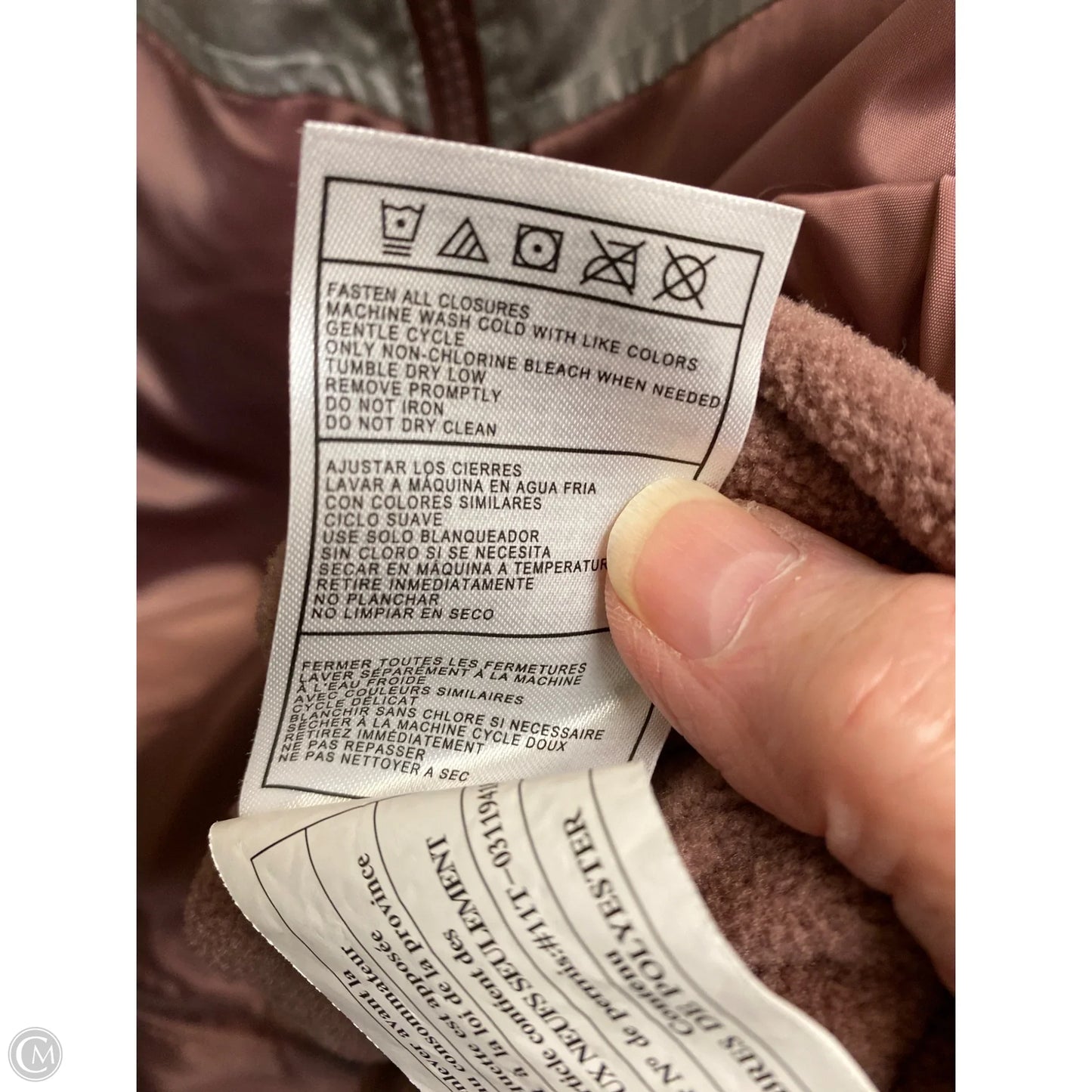 Jacket Other By Madden Girl In Pink, Size: L