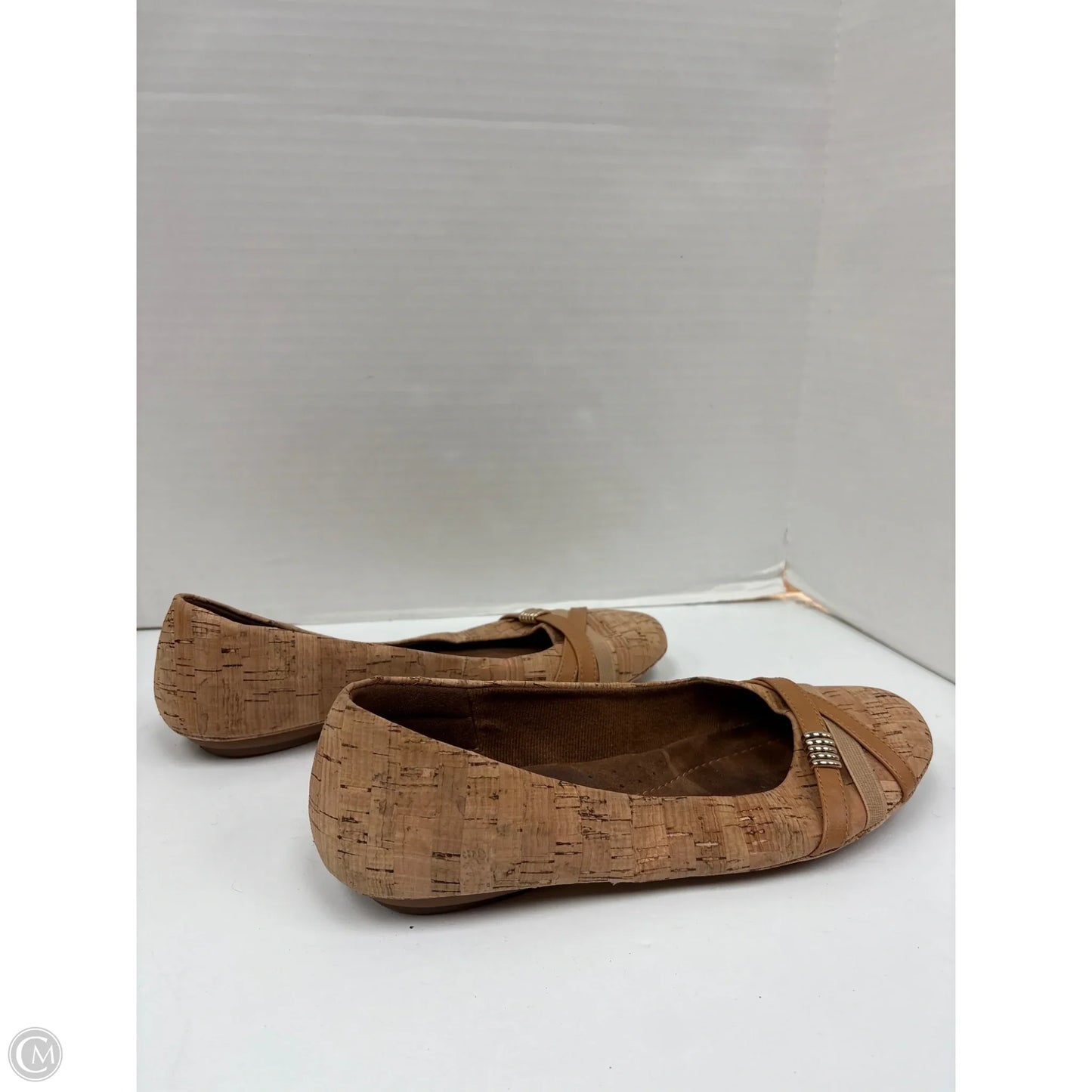 Shoes Flats By Sofft In Brown, Size: 9.5