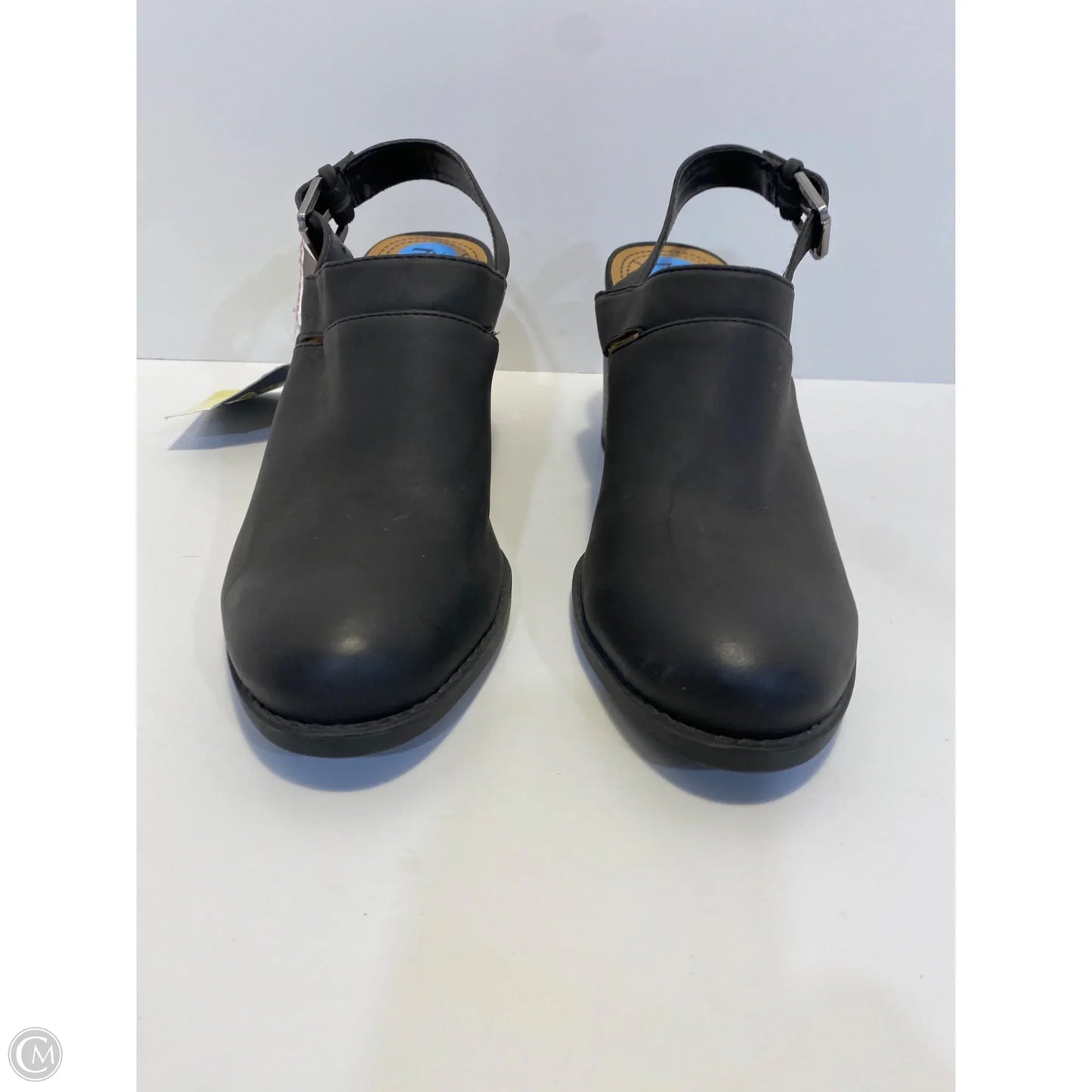 Shoes Heels Block By Natural Soul In Black, Size: 7.5