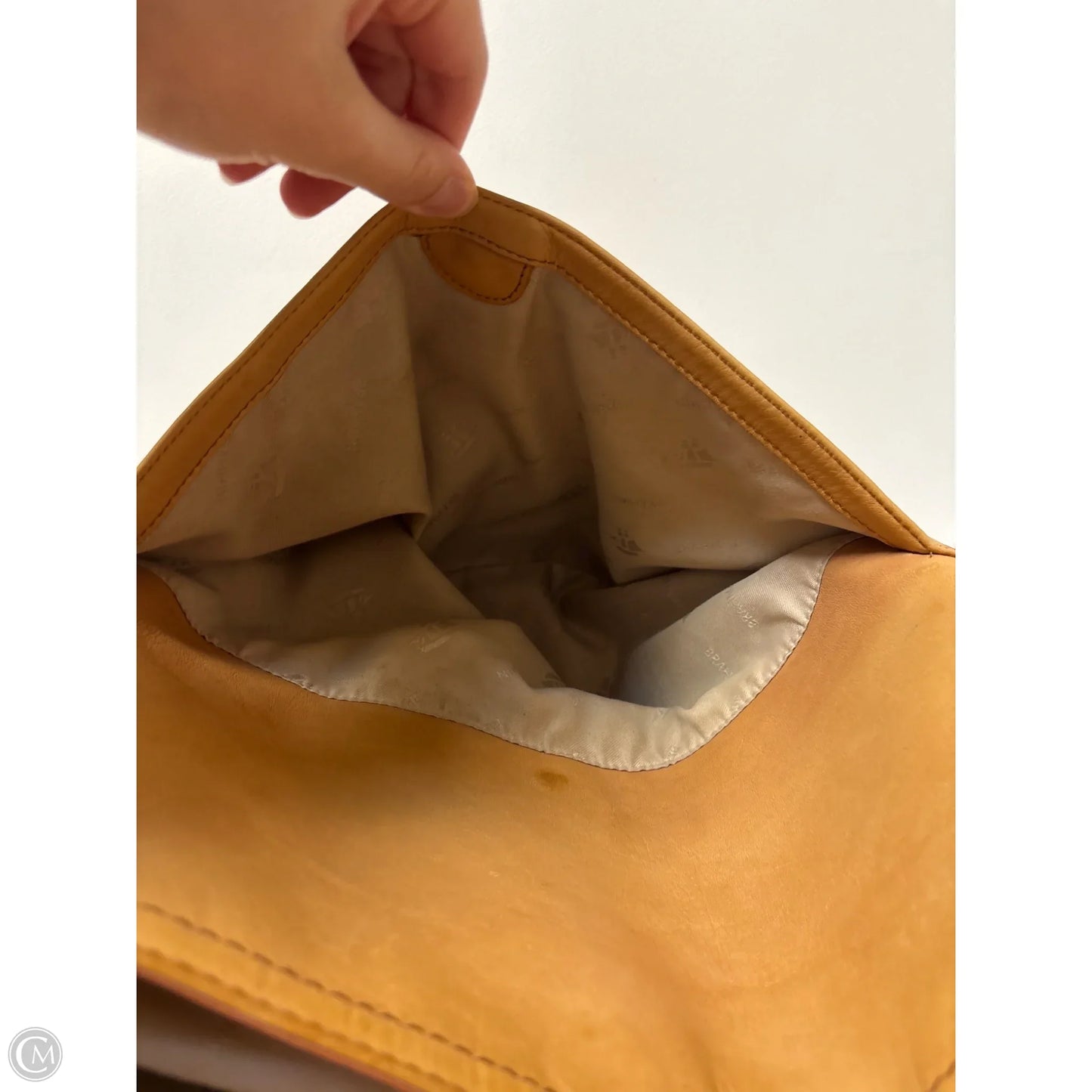 Handbag Designer By Brahmin, Size: Large