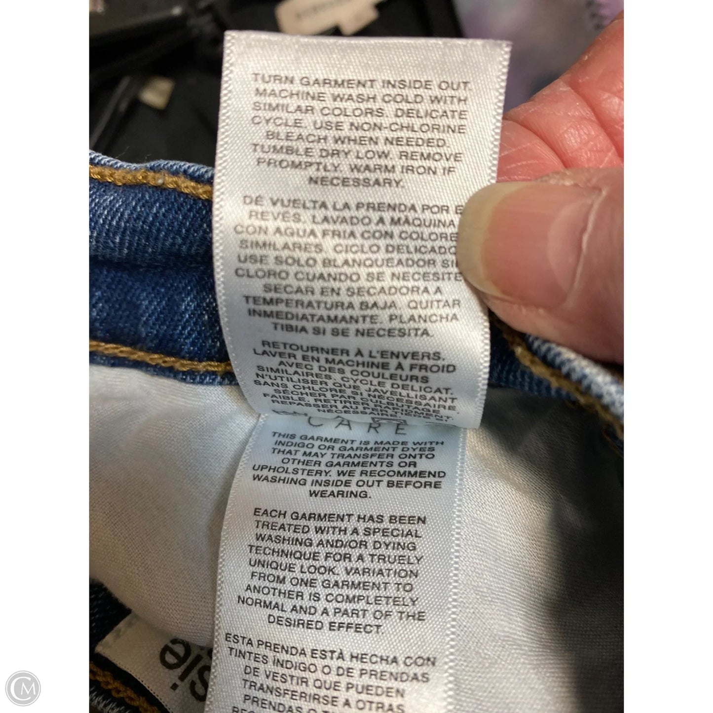 Skirt Maxi By Kensie In Blue Denim, Size: 4