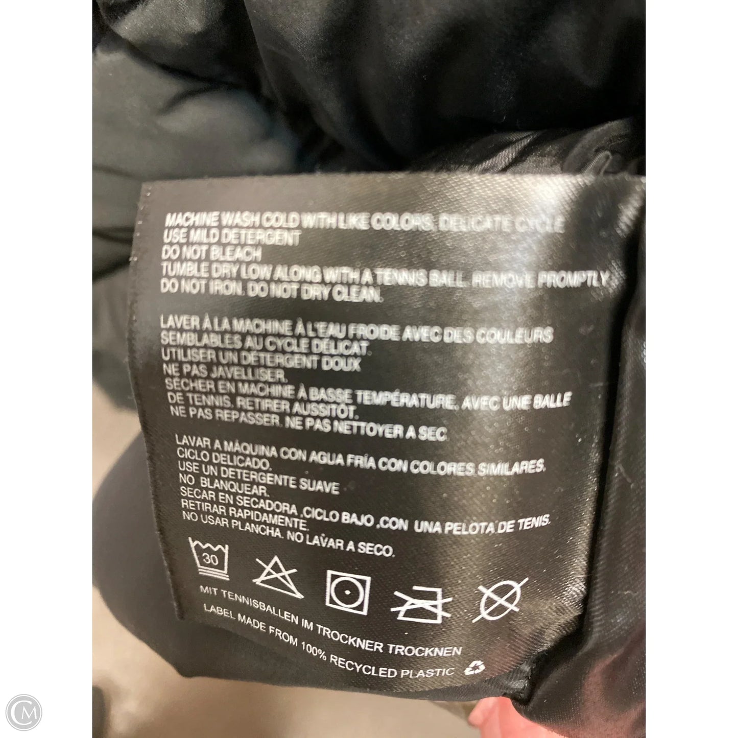 Vest Puffer & Quilted By Bernardo In Black, Size: M