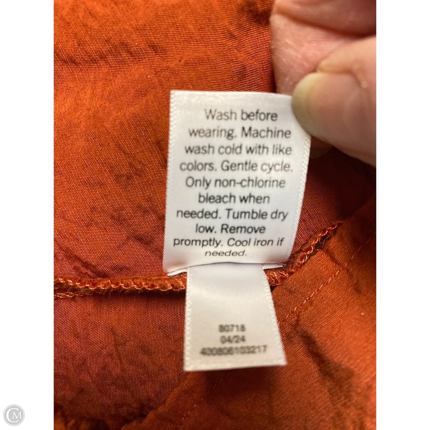 Top 3/4 Sleeve By Sonoma In Copper, Size: M