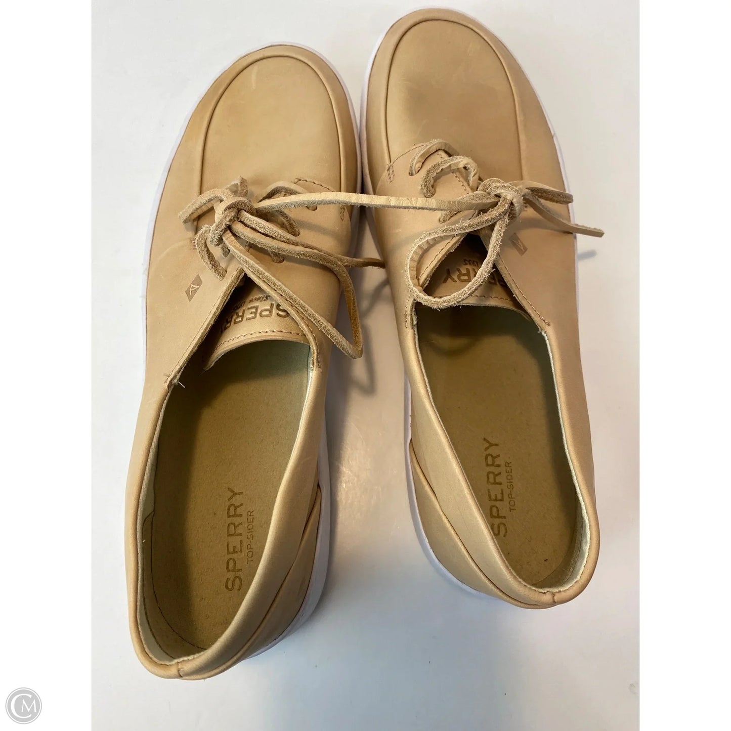 Shoes Flats By Sperry In Beige, Size: 11