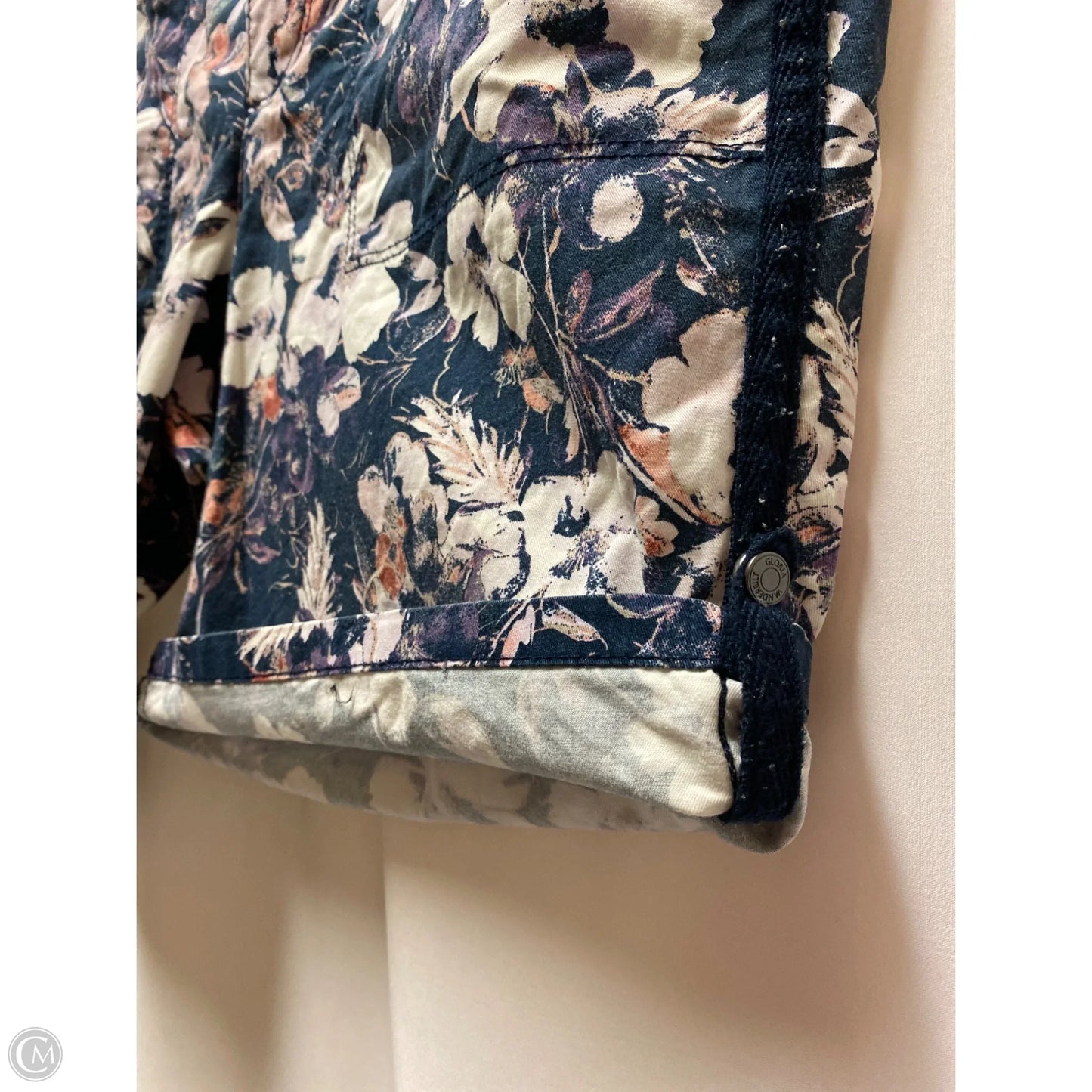 Shorts By Gloria Vanderbilt In Navy, Size: 8