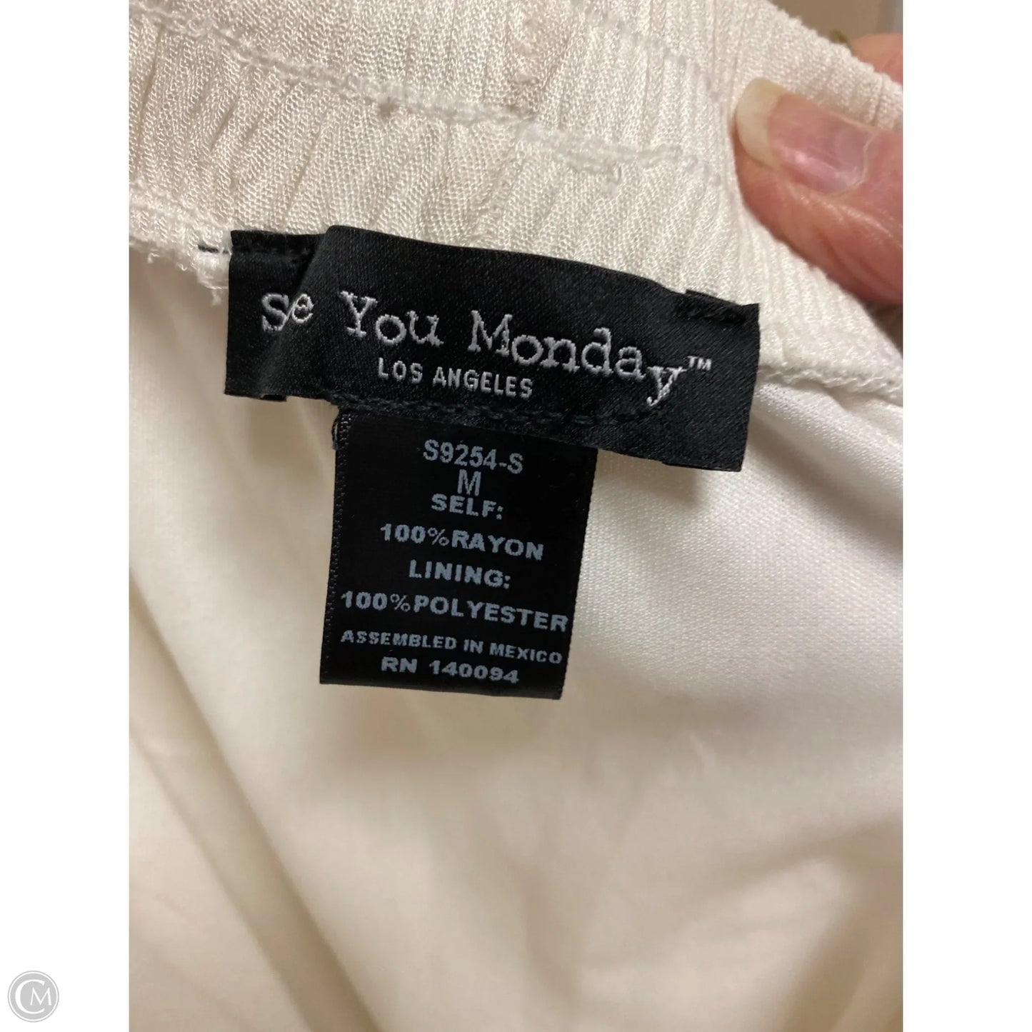 Skirt Maxi By See You Monday In White, Size: M