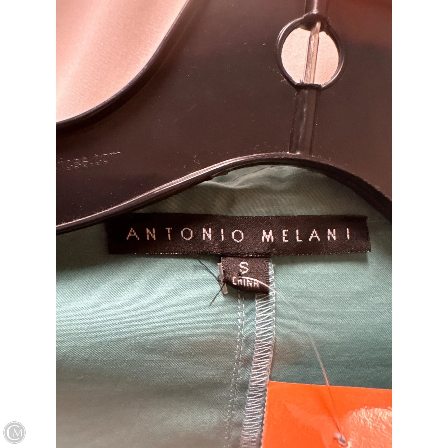 Top Long Sleeve By Antonio Melani In Aqua, Size: S