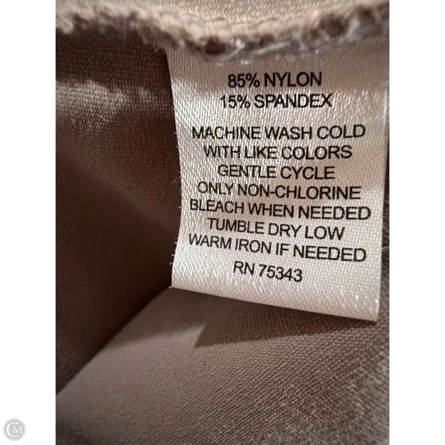 Dress Casual Midi By Cynthia Rowley In Taupe, Size: Xl