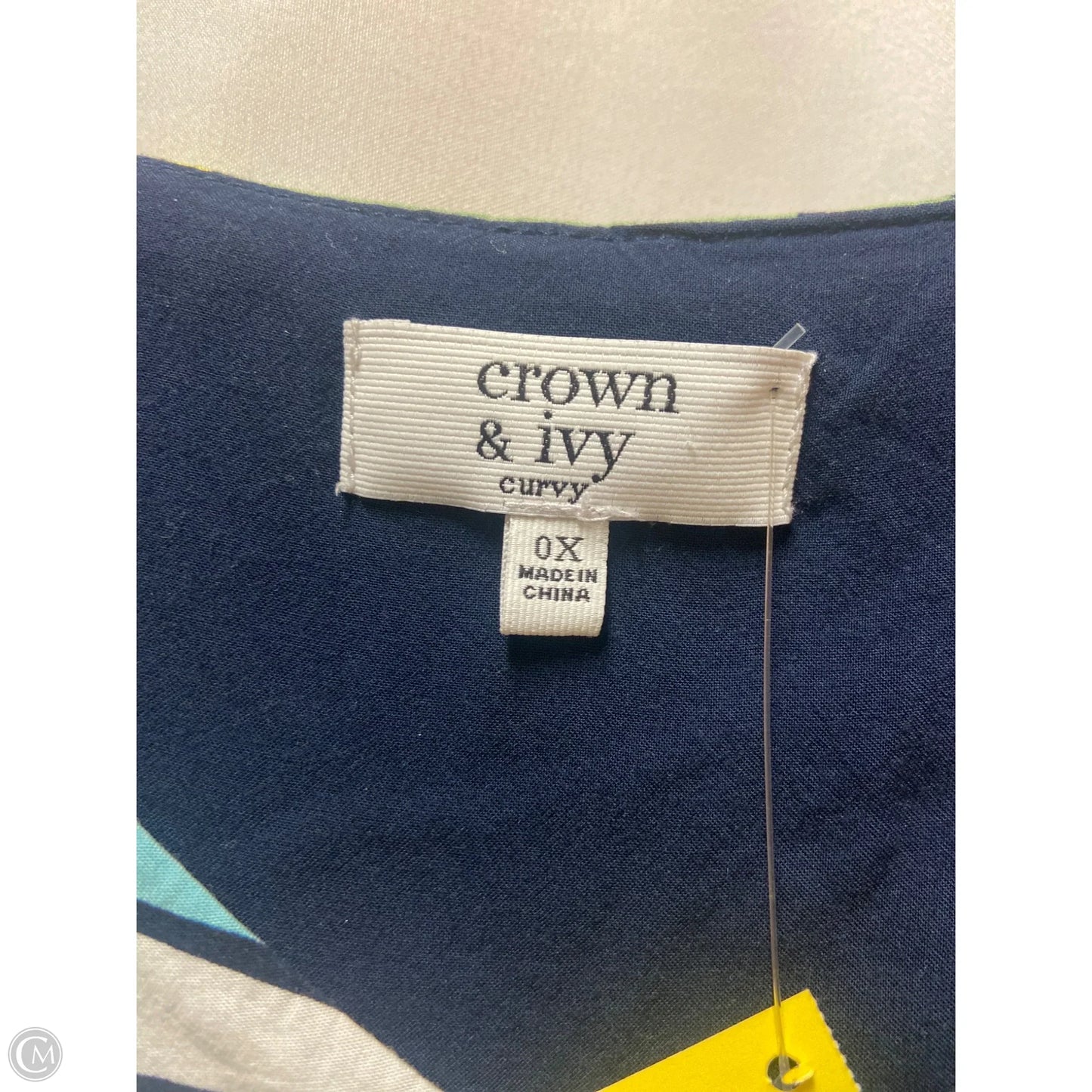 Top Sleeveless By Crown And Ivy In Navy, Size: Xl