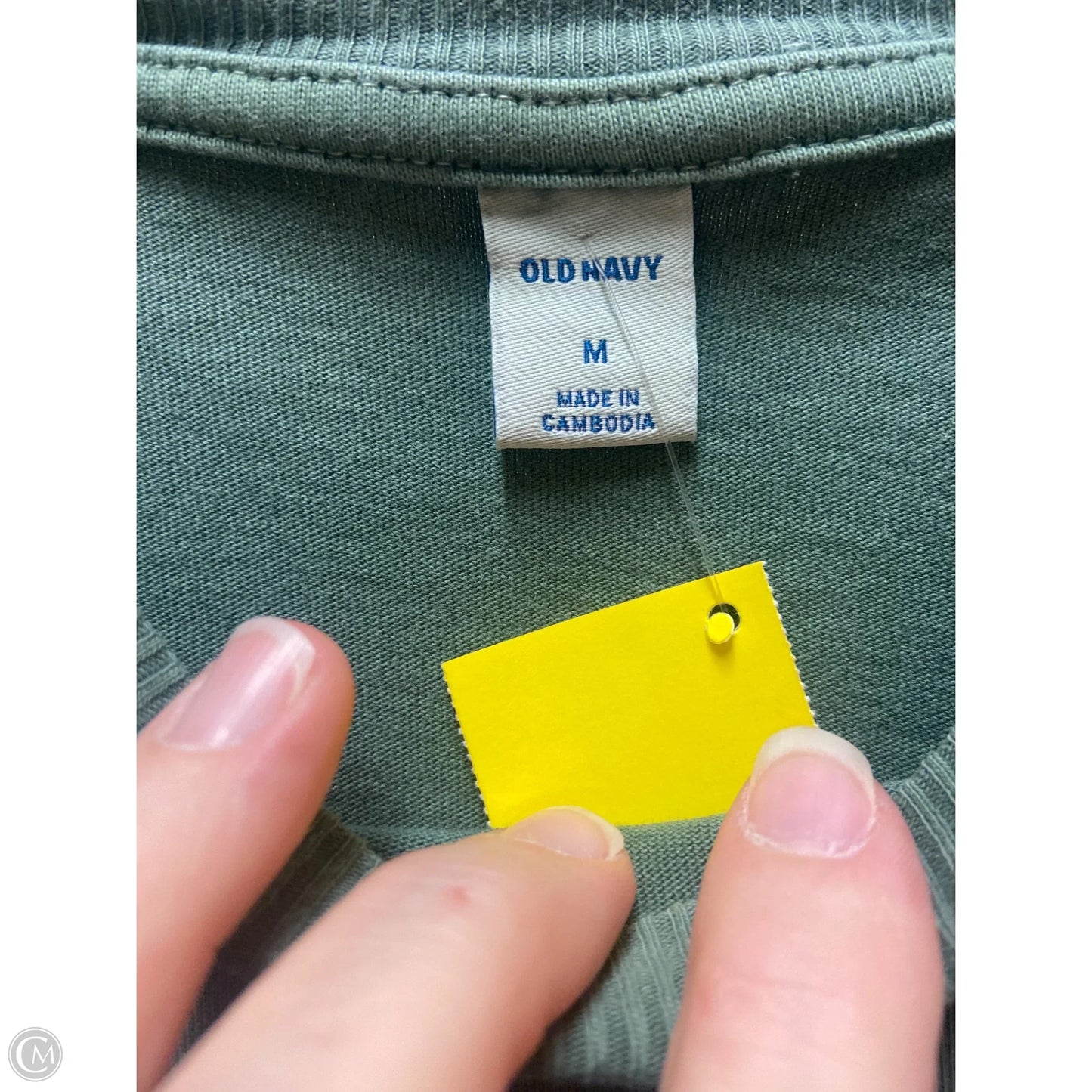 Dress Casual Midi By Old Navy In Green, Size: M