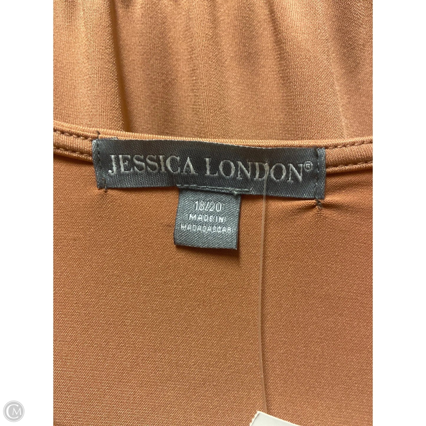 Pants Set 2pc By Jessica London In Copper, Size: 1x