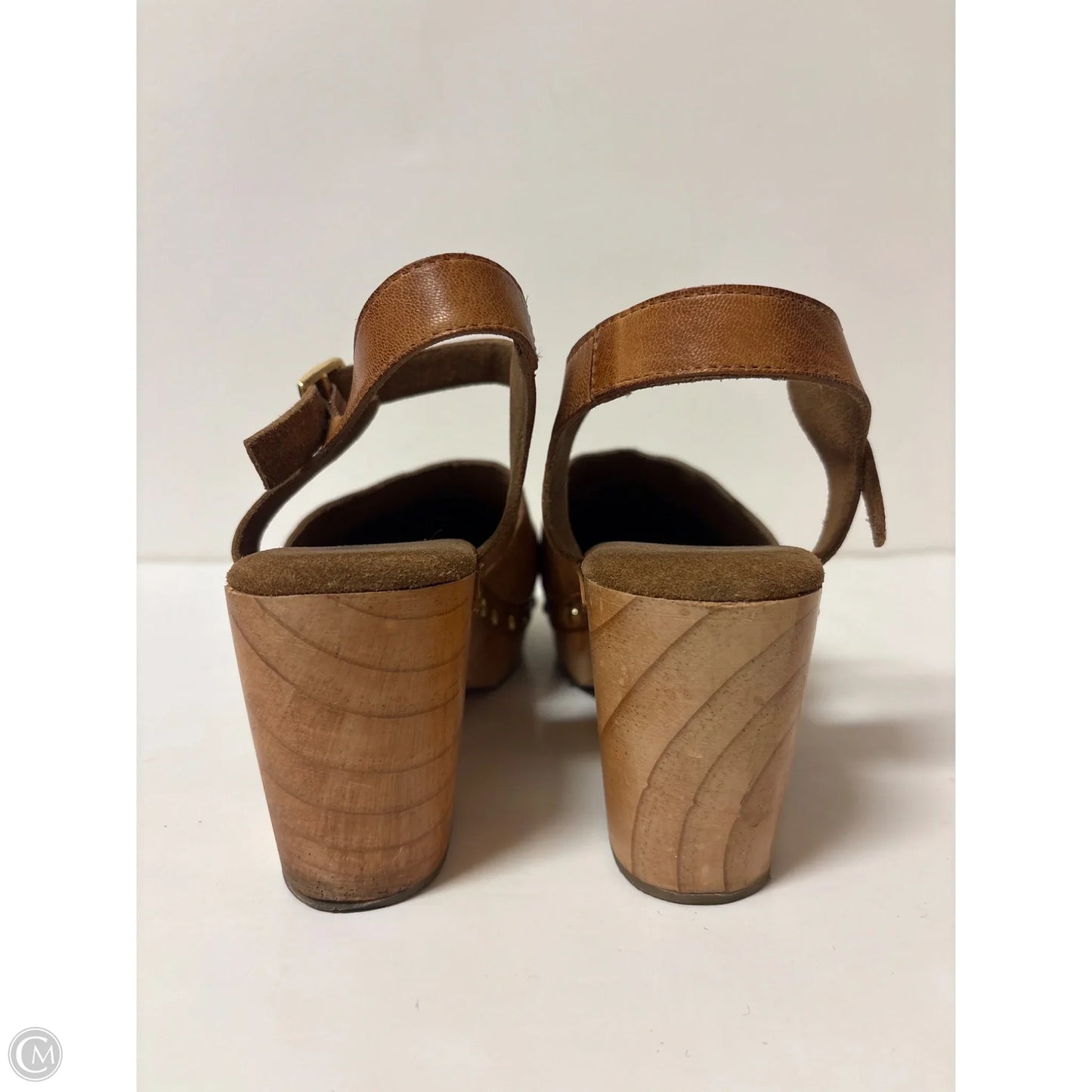 Shoes Heels Block By Diba In Brown, Size: 9.5