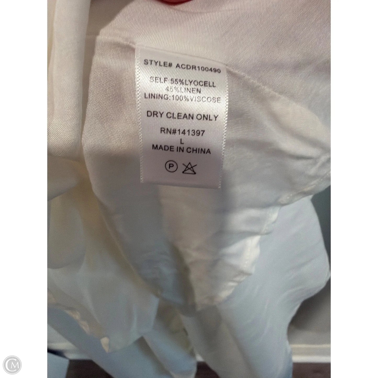 Dress Casual Maxi By Astr In White, Size: L