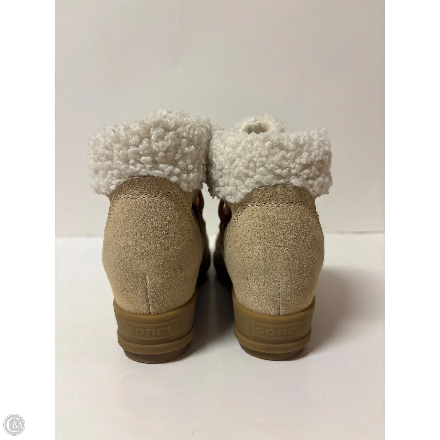 Boots Ankle Flats By Sorel In Tan, Size: 6.5
