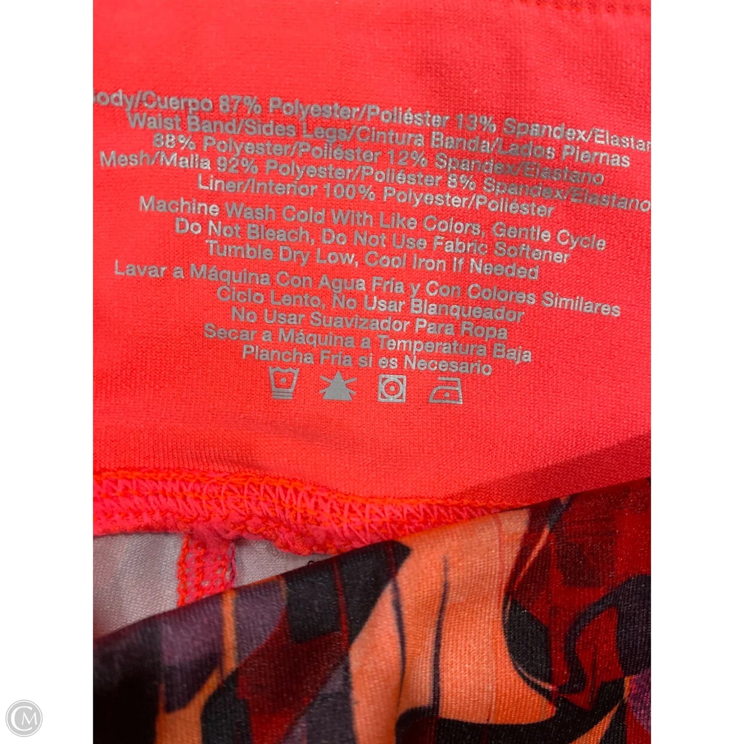 Athletic Leggings By Avia In Pink, Size: M