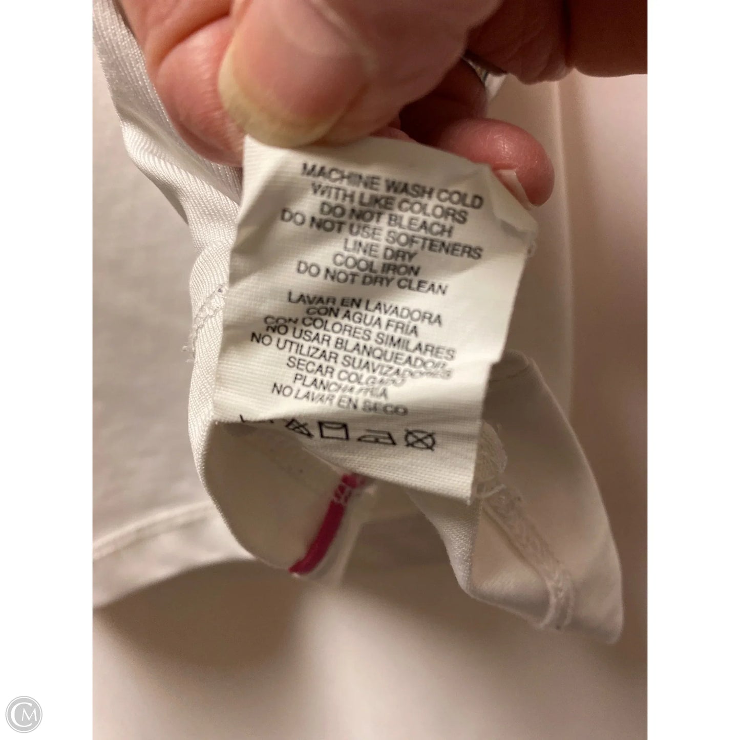 Athletic Tank Top By Bcg In White, Size: Xl