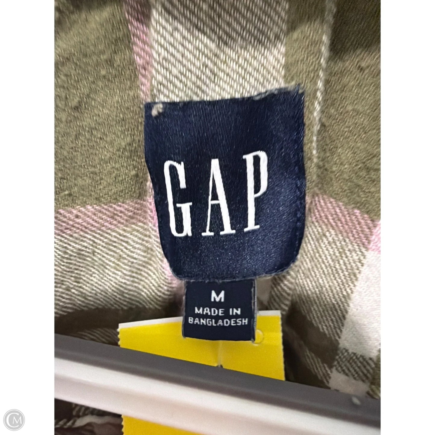 Top Long Sleeve By Gap In Green, Size: M