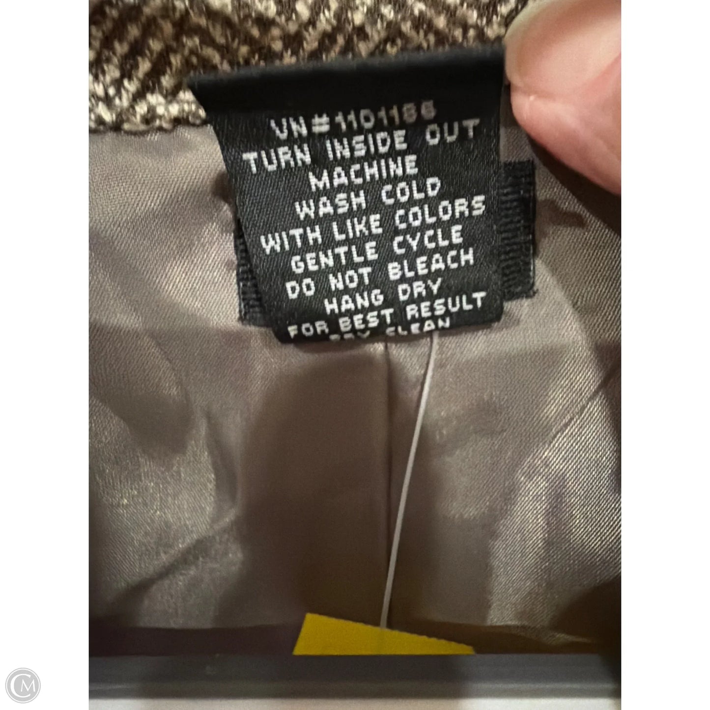 Coat Other By Mossimo In Tan, Size: S