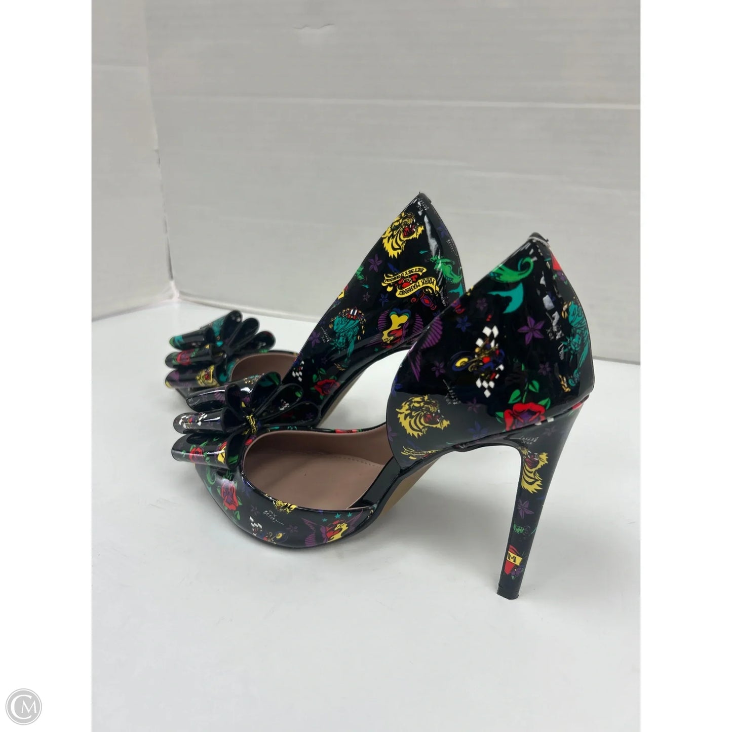 Shoes Heels Stiletto By Betsey Johnson In Black, Size: 7.5