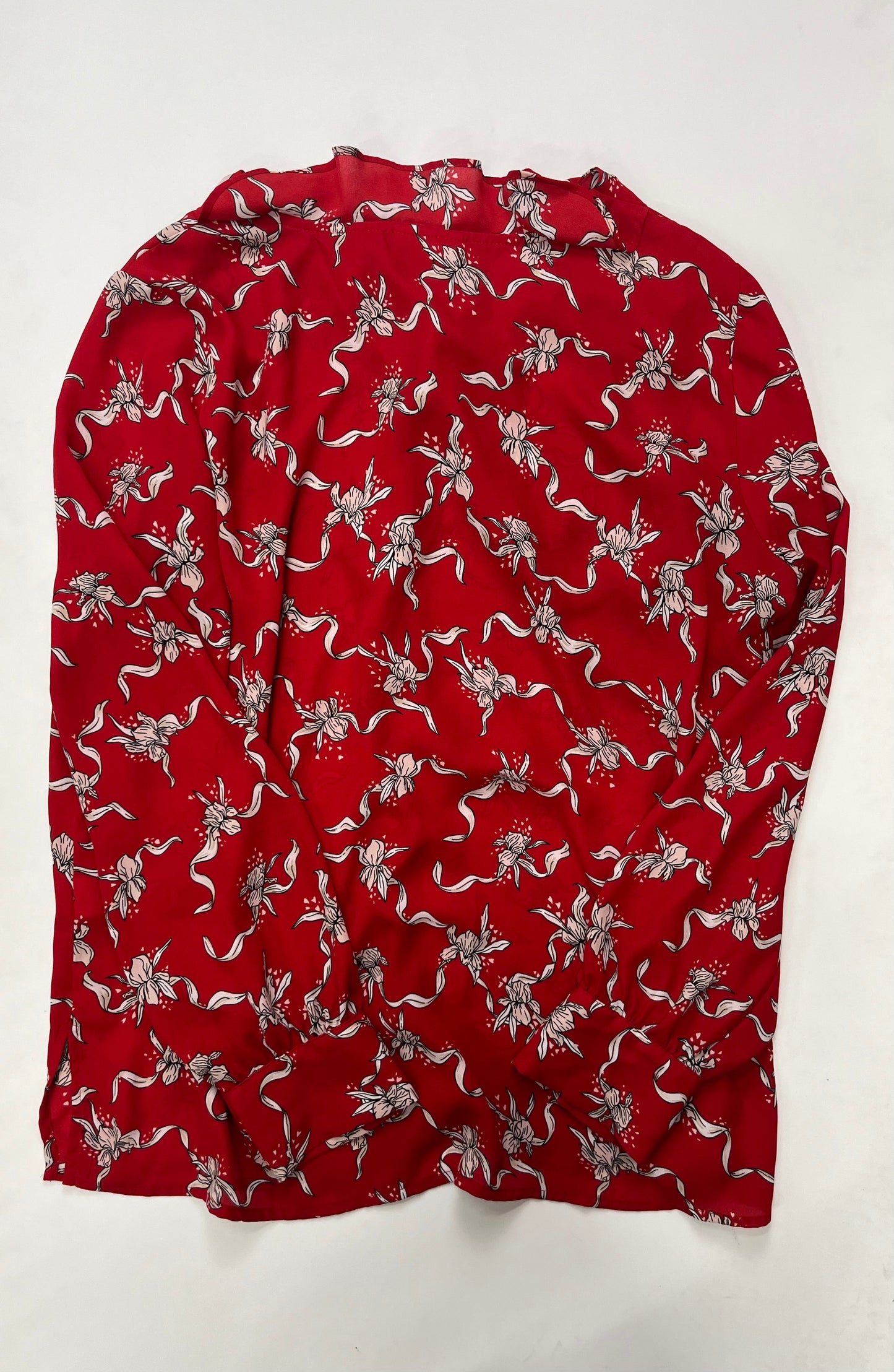 Blouse Long Sleeve By Liz Claiborne Size: L