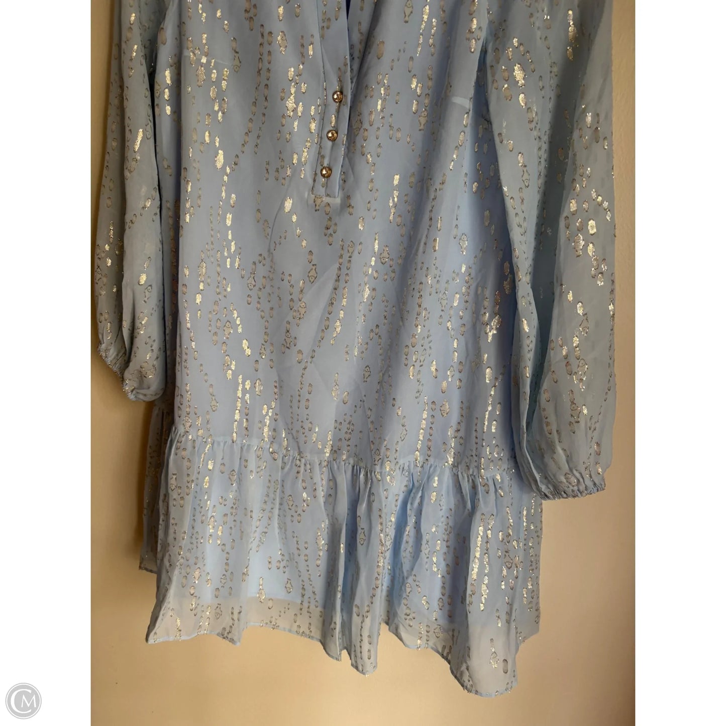 Dress Designer By Lilly Pulitzer In Blue, Size: Xs